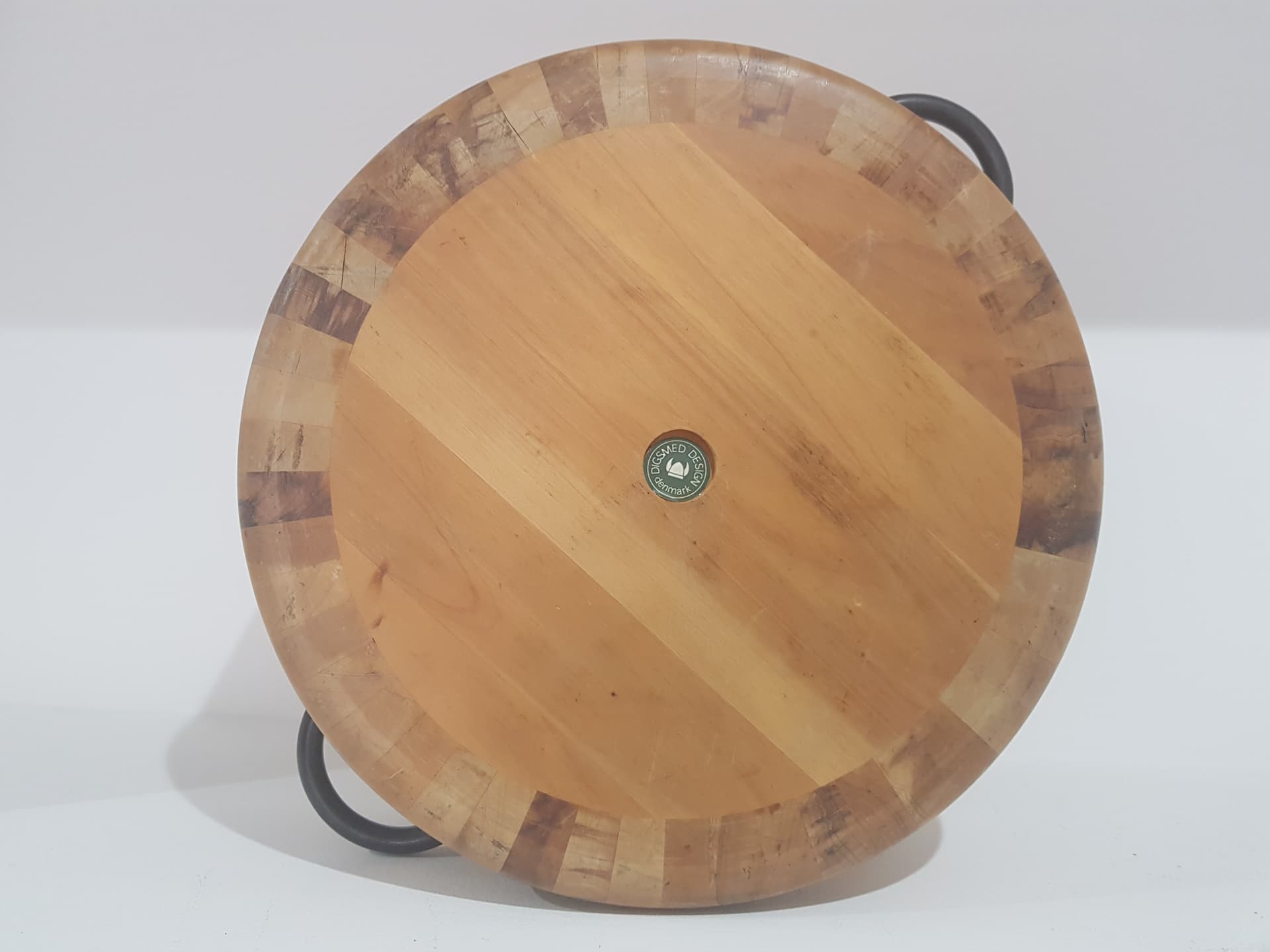 Bowl Digsmed Design, teak brown, cast iron black, Digsmed Design - 350306
