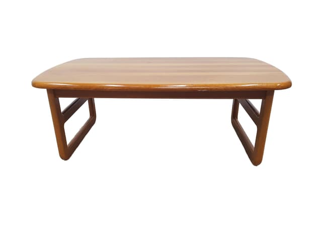 Coffee table Silkeborg, brown, teak, Silkeborg - DIMENSION
