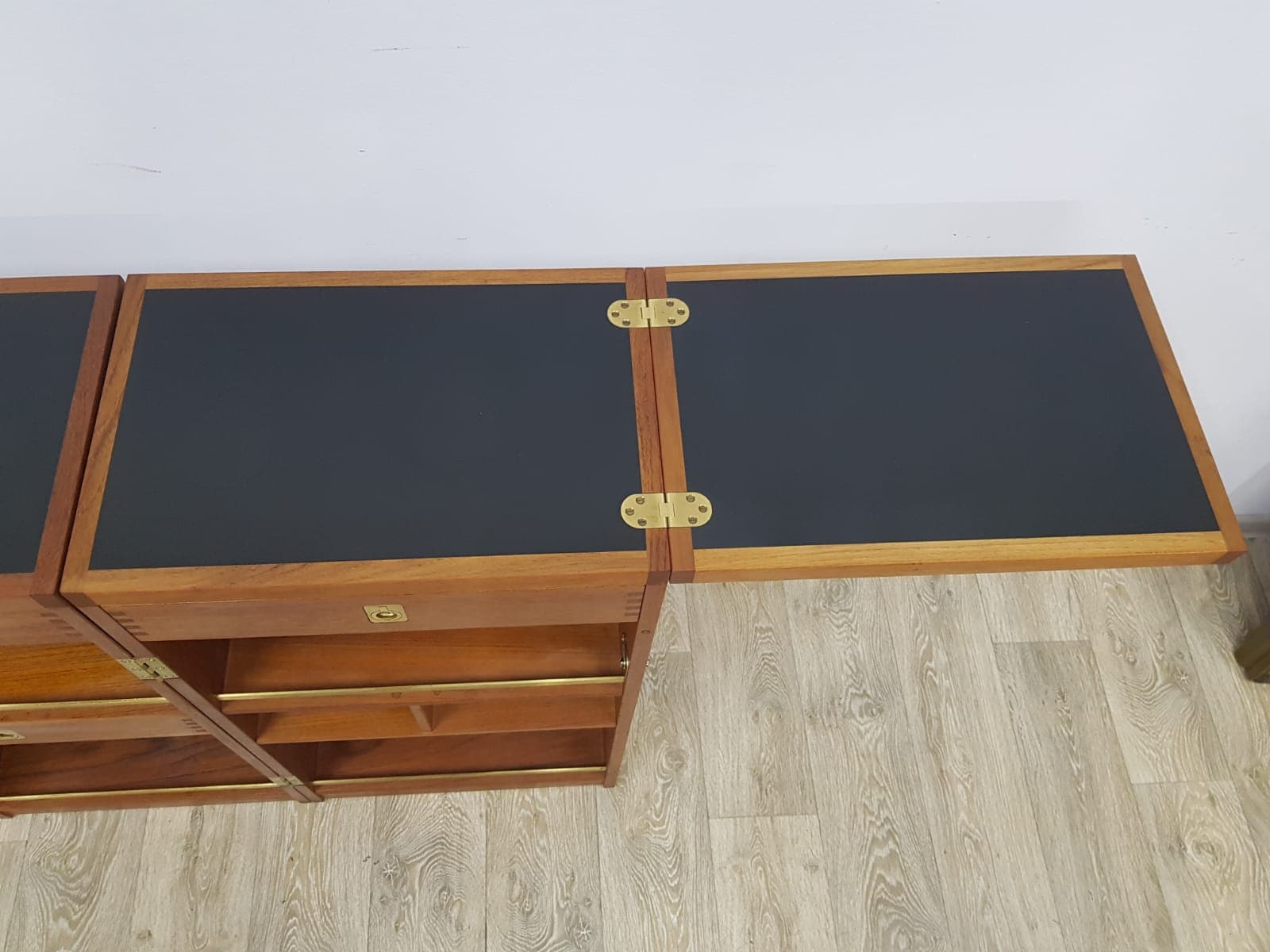 Bar cabinet Reno Wahl Iversen, teak brown, Dyrlund - 350621