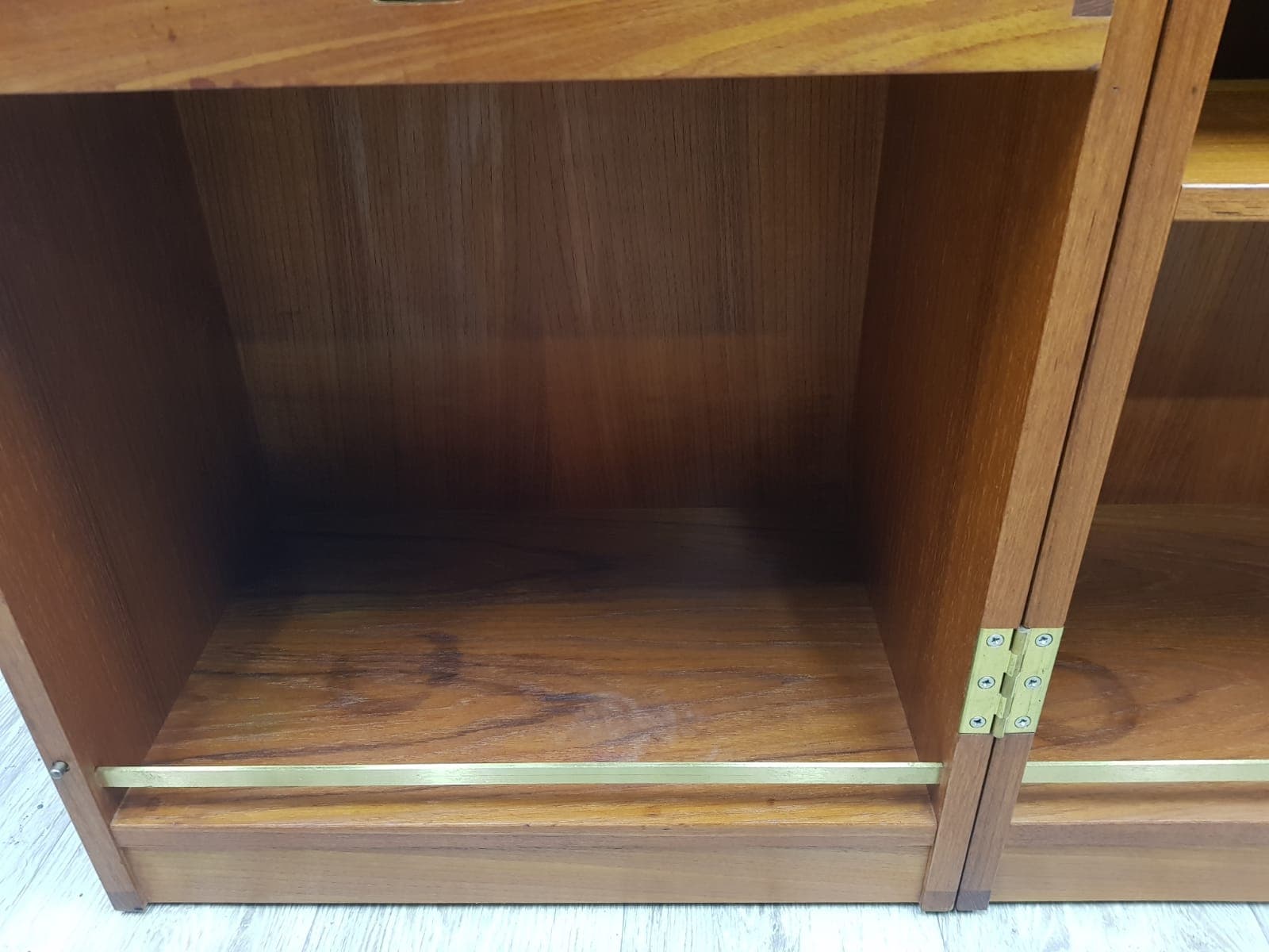 Bar cabinet Reno Wahl Iversen, teak brown, Dyrlund - 350616