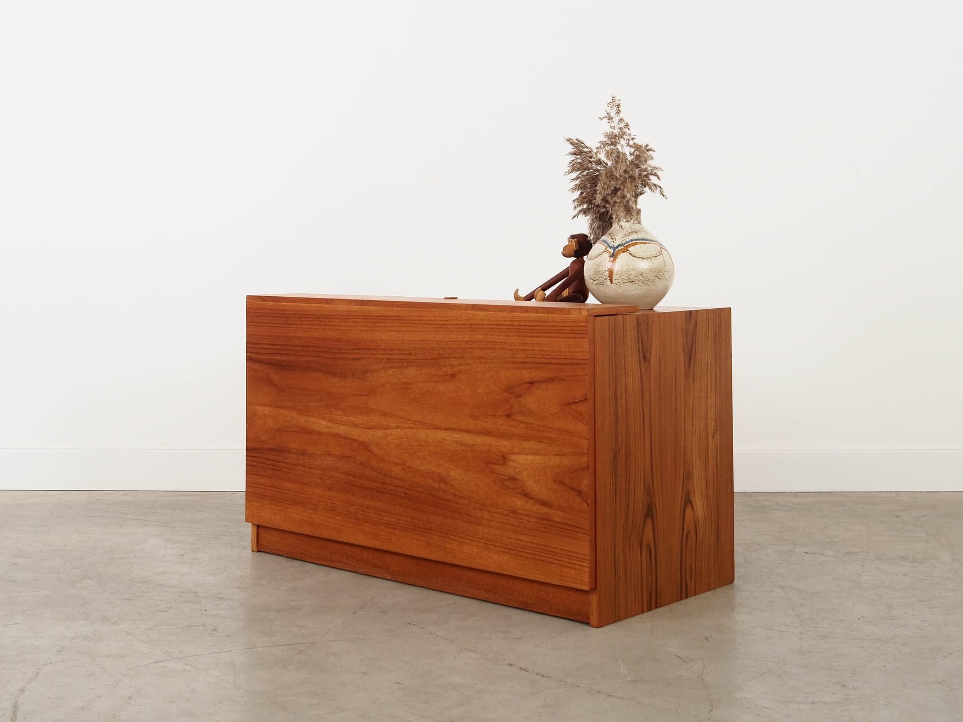 Sideboard for Turntable, brown teak, Denmark, 1970s. - 350788