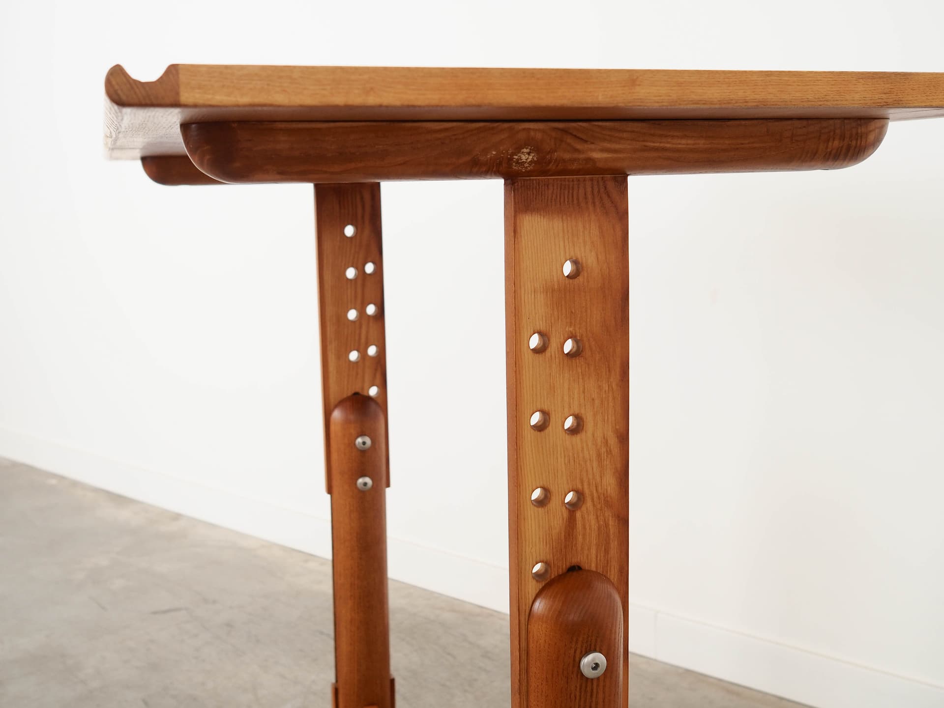 Desk, cherry wood, Italy, 1970s. - 350806