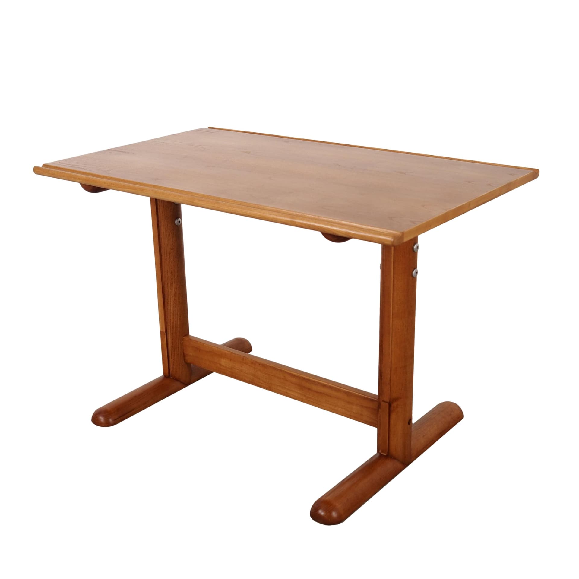 Desk, cherry wood, Italy, 1970s.