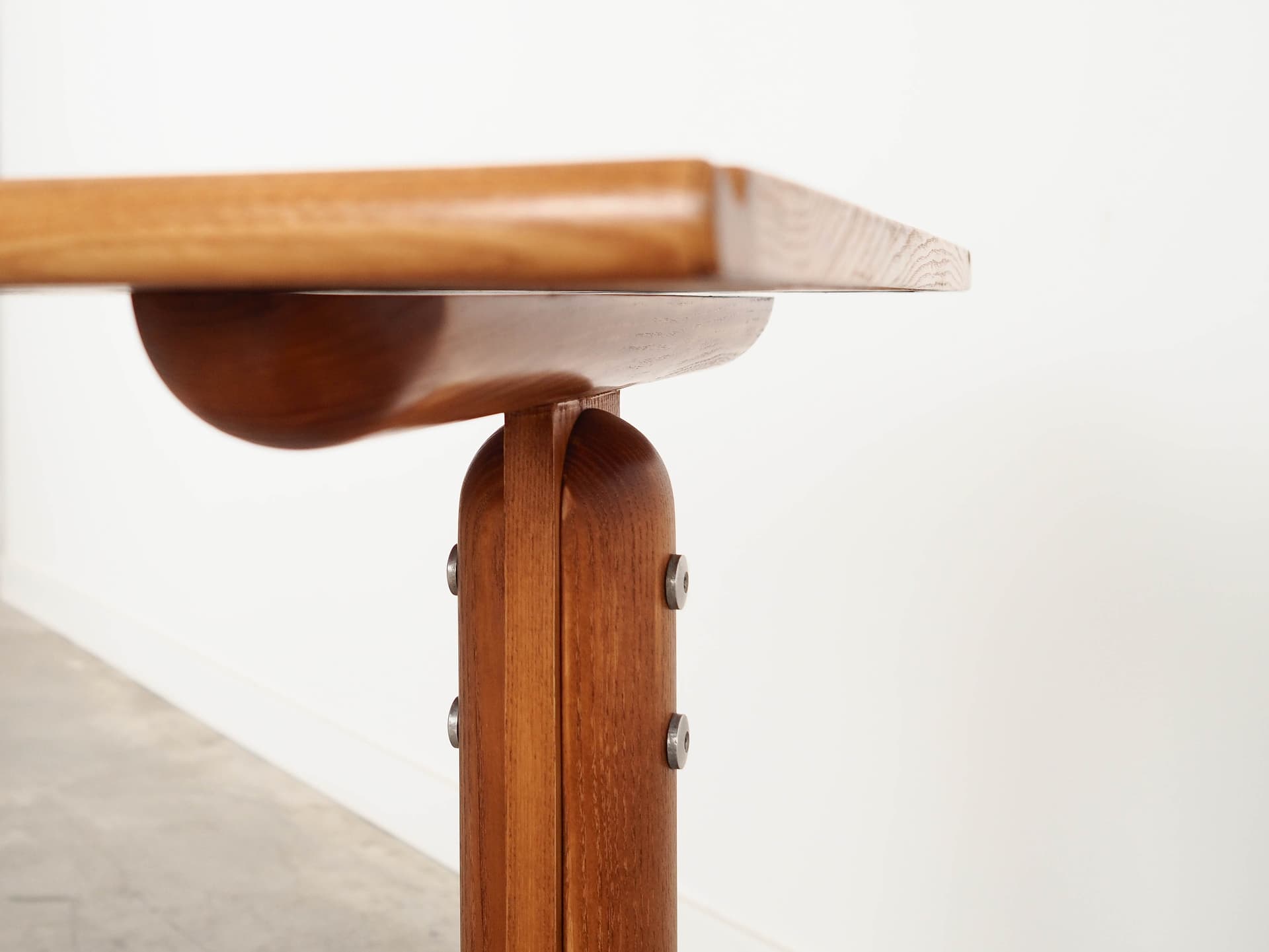 Desk, cherry wood, Italy, 1970s. - 350801