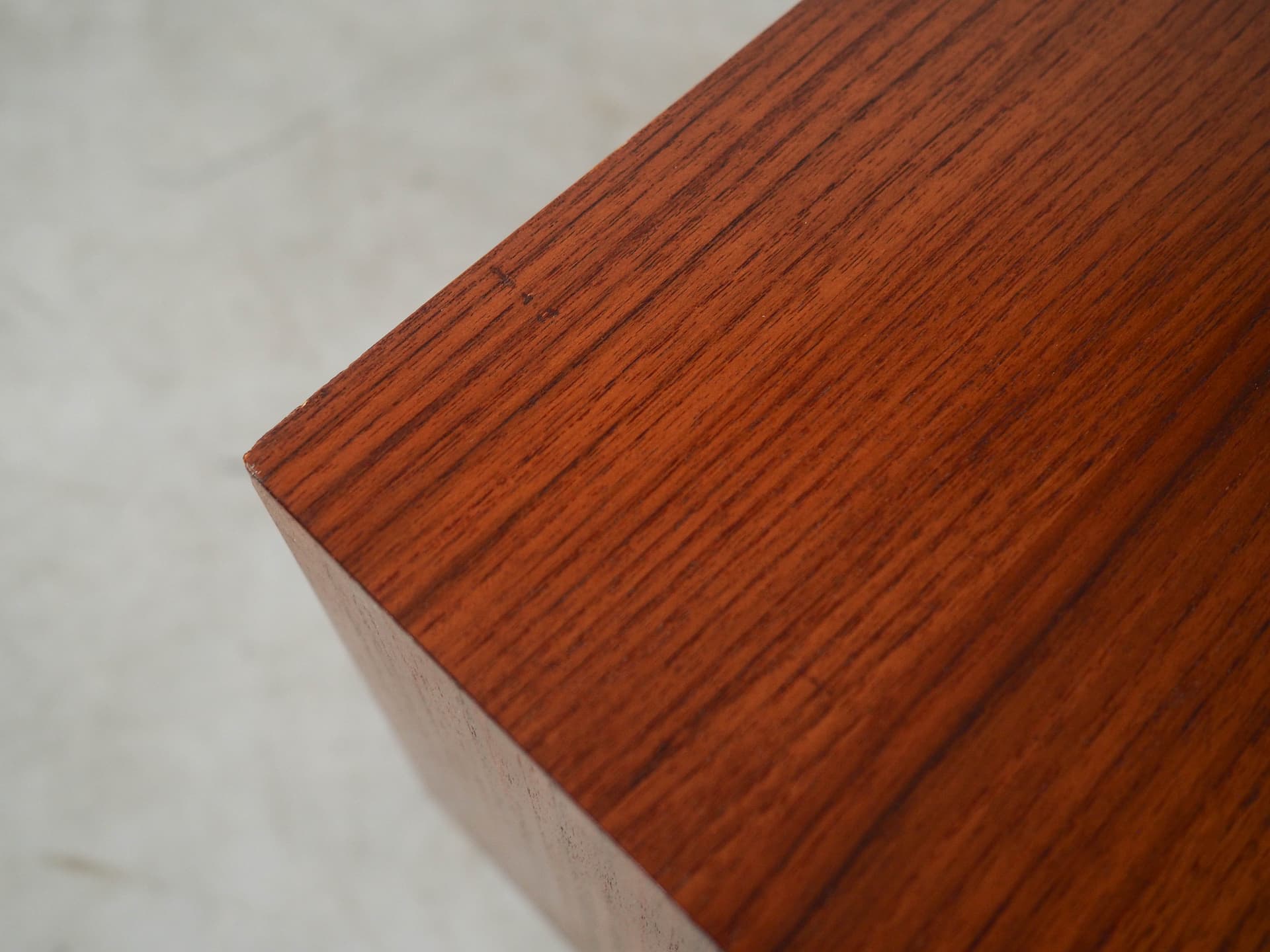 Sideboard, teak brown, black wood, Germany, 1970s. - 350832