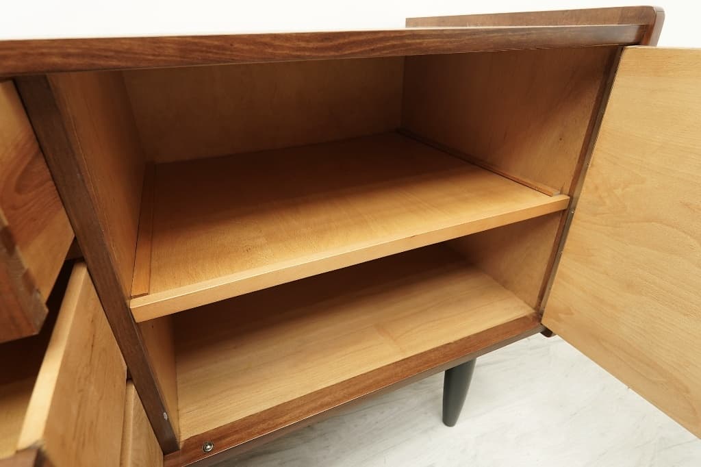 Sideboard, Bilea, brown, walnut, Bilea - 350841