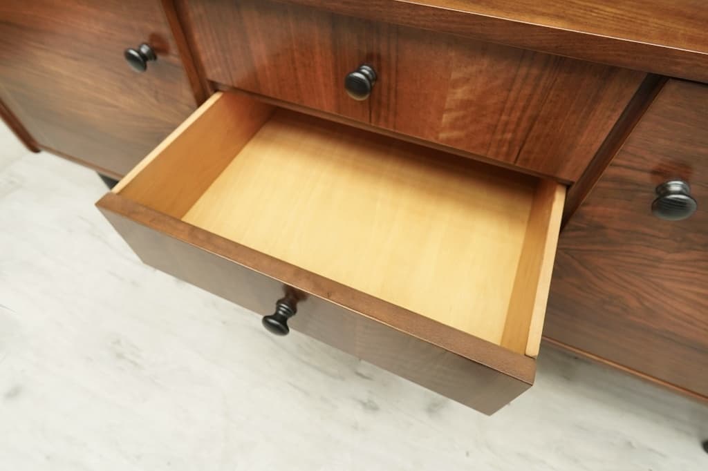 Sideboard, Bilea, brown, walnut, Bilea - 350840