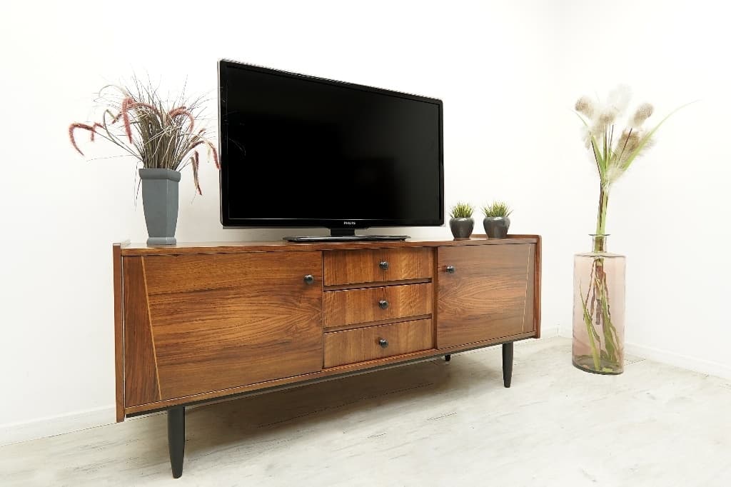 Sideboard, Bilea, brown, walnut, Bilea - 350839