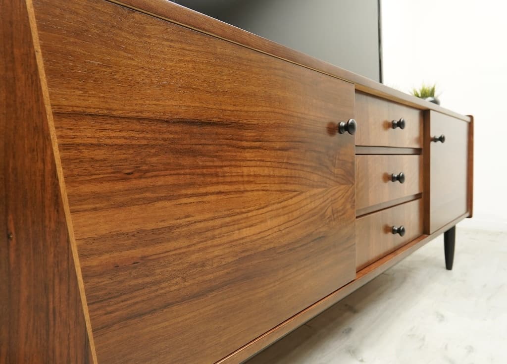 Sideboard, Bilea, brown, walnut, Bilea - 350848