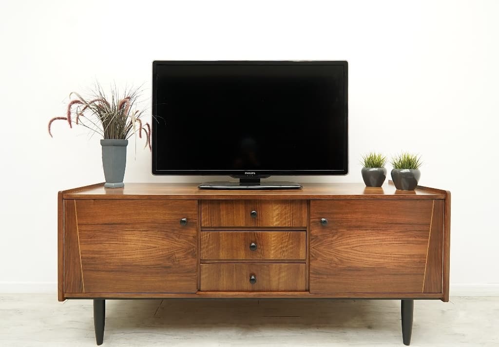 Sideboard, Bilea, brown, walnut, Bilea - 350837