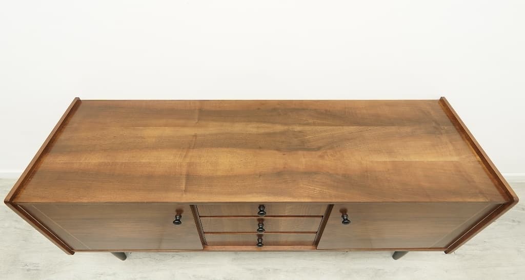Sideboard, Bilea, brown, walnut, Bilea - 350836