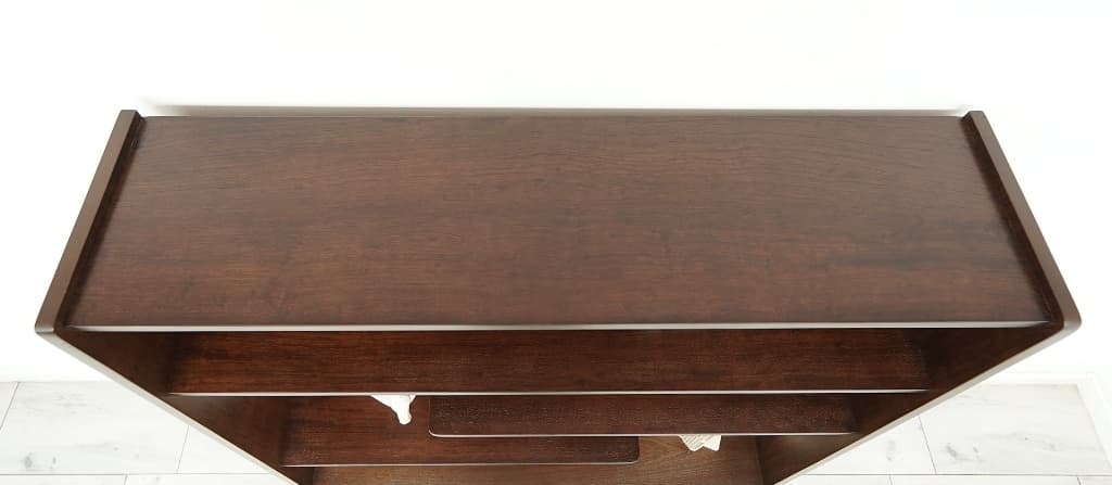Regał Bilea, orzech brązowy klon beżowy, MM ARTE - 350908