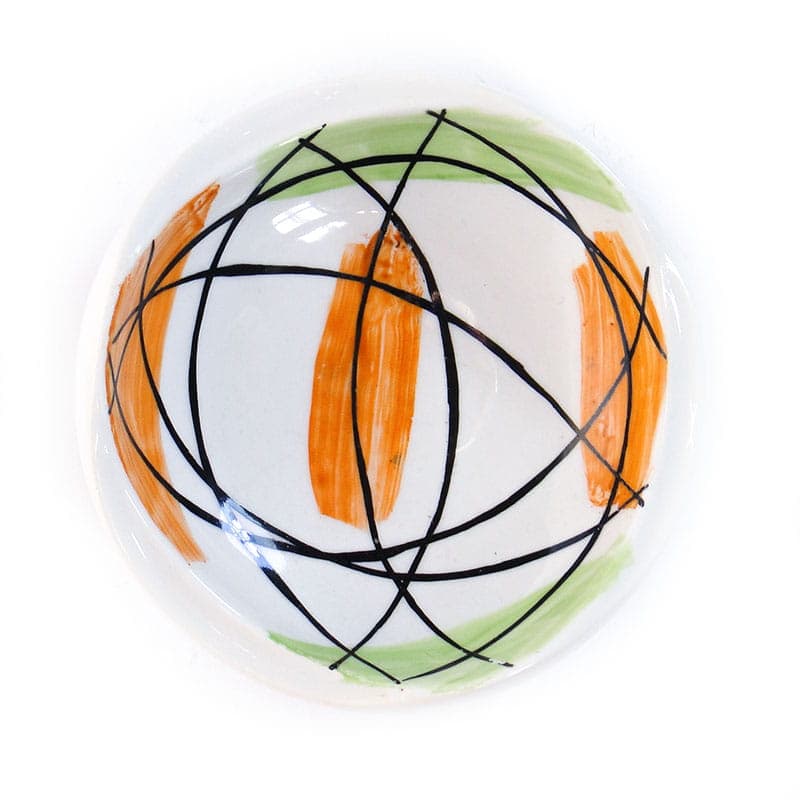 Bowl Orbita, white porcelain, Wałbrzych, Poland, 1960s. - 351163