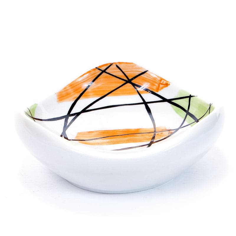 Bowl Orbita, white porcelain, Wałbrzych, Poland, 1960s. - 351162
