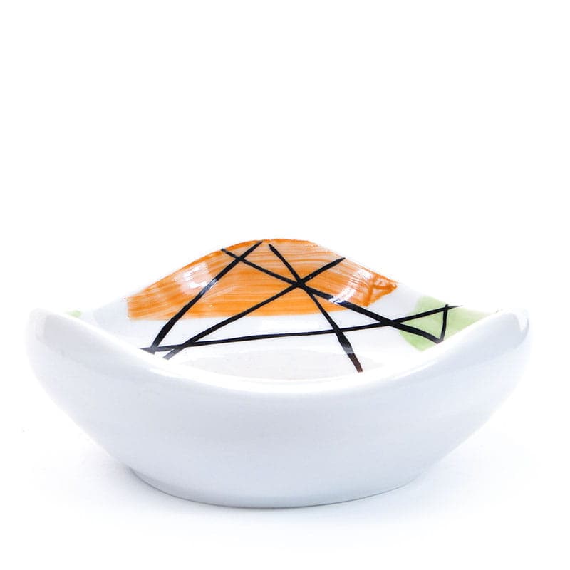 Bowl Orbita, white porcelain, Wałbrzych, Poland, 1960s. - 351160