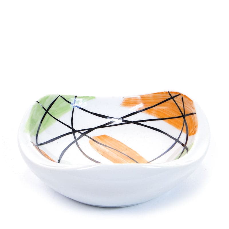 Bowl Orbita, white porcelain, Wałbrzych, Poland, 1960s. - 351158
