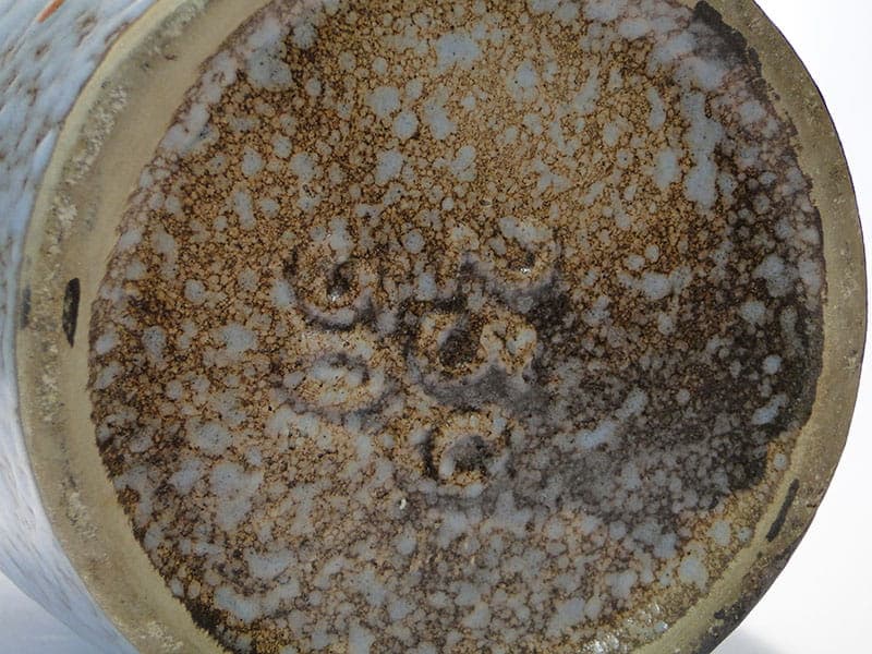 Wazon ceramiczny niebieski, Scheurich, Niemcy, lata 50. - 351309