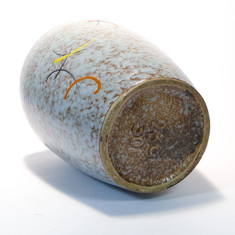 Wazon ceramiczny niebieski, Scheurich, Niemcy, lata 50. - 351308