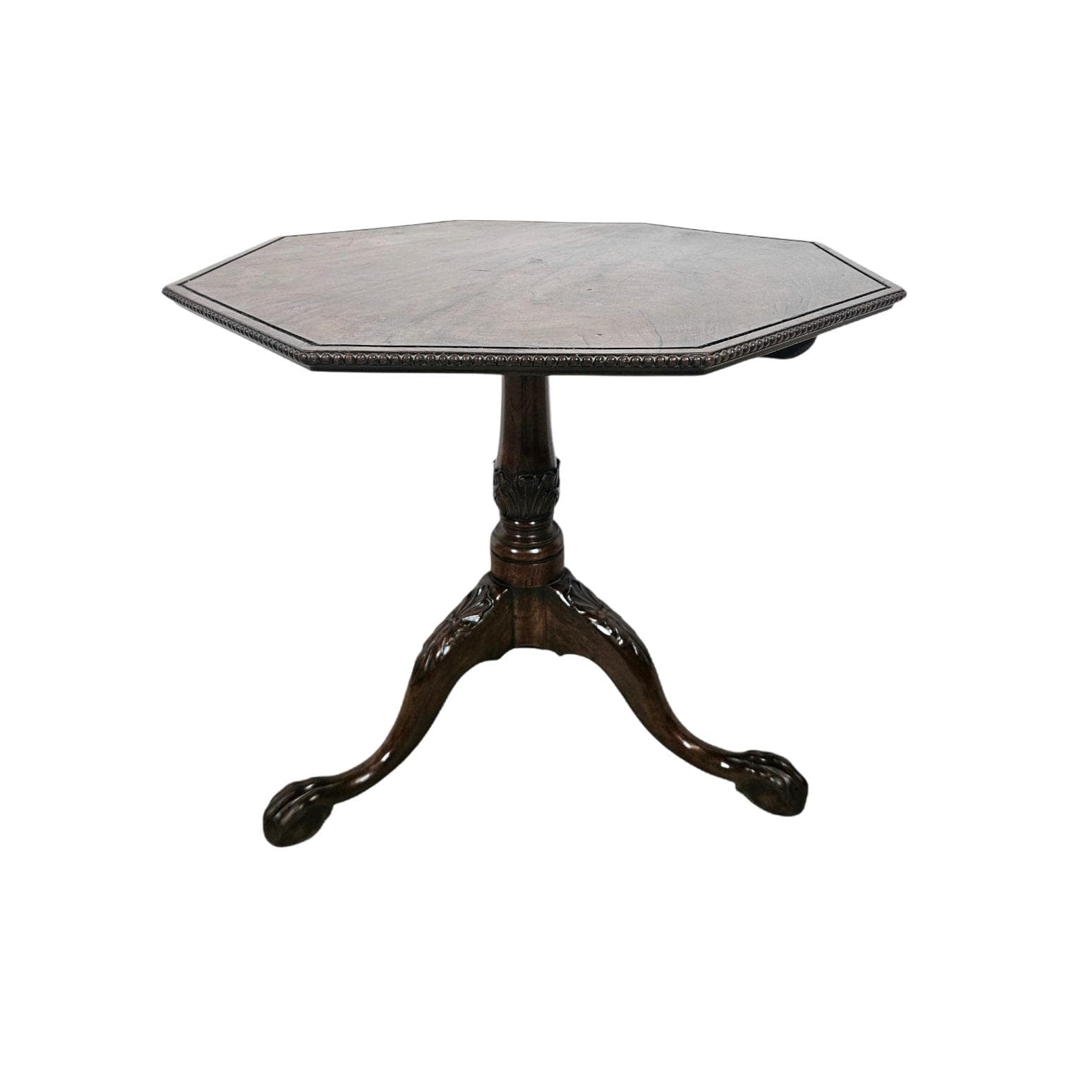 Coffee Table Chippendale, brown mahogany, United Kingdom, 19th c.