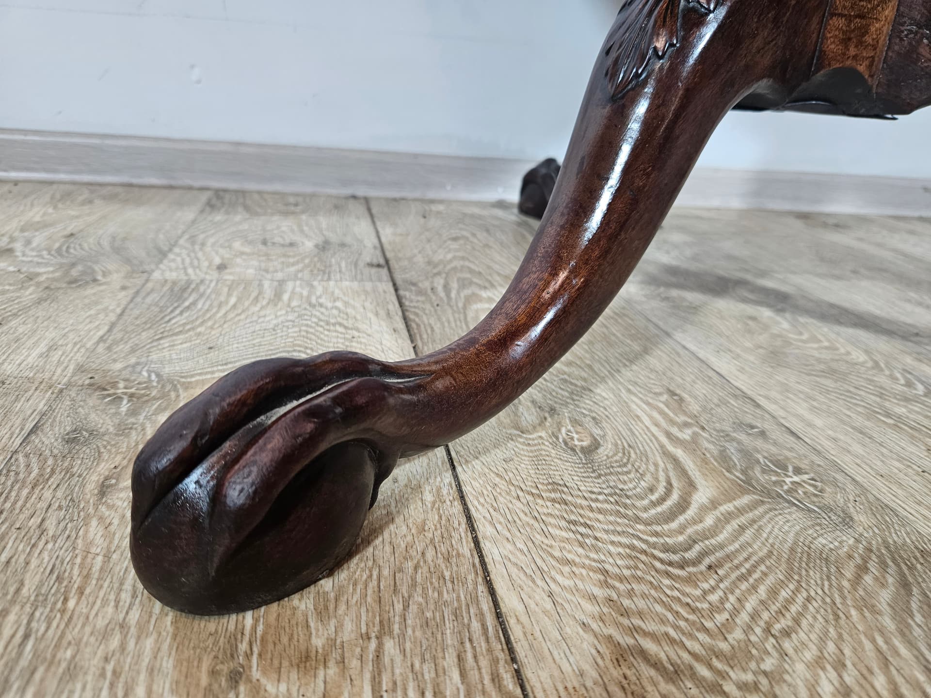 Coffee Table Chippendale, brown mahogany, United Kingdom, 19th c. - 352005