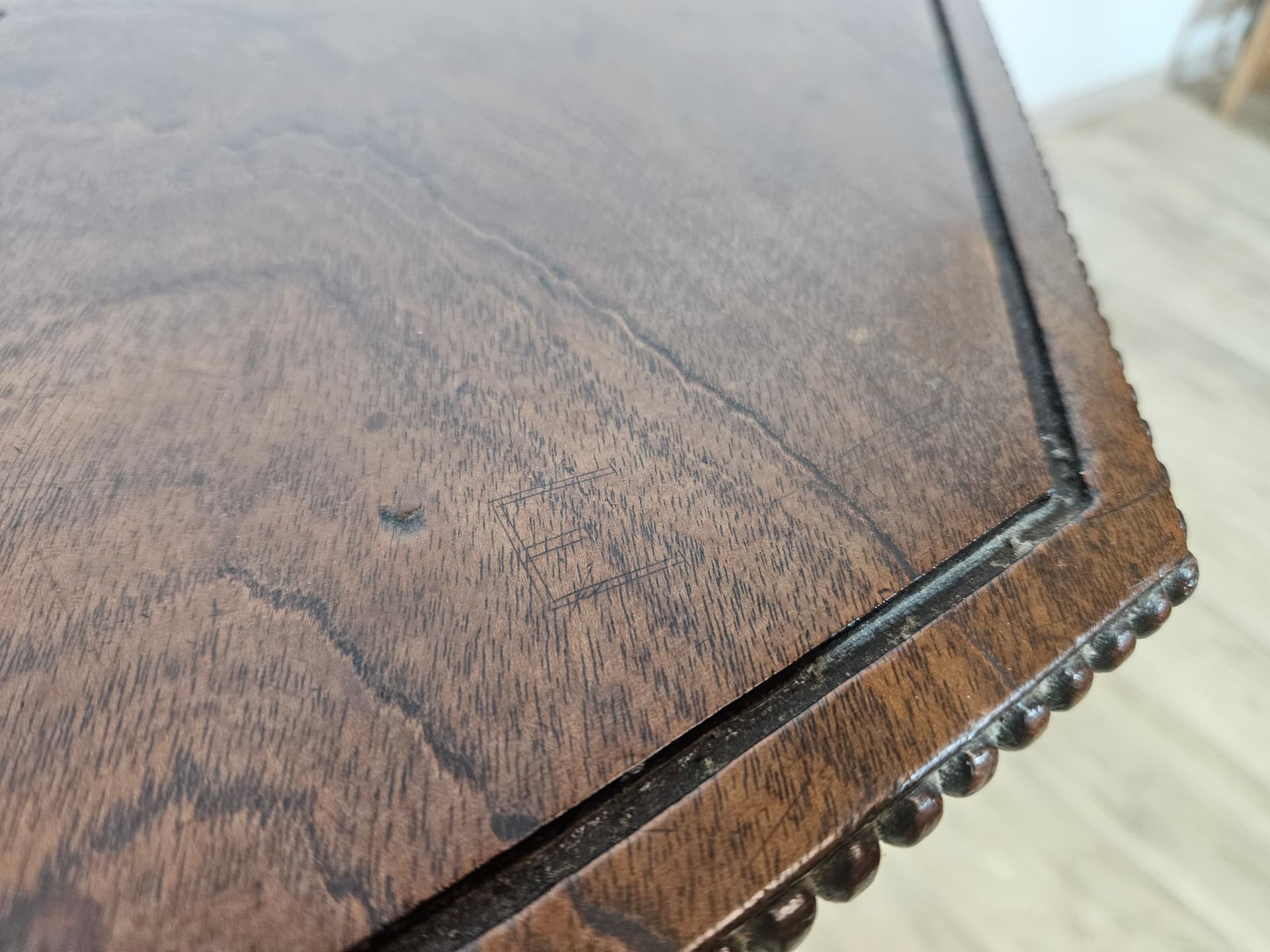 Coffee Table Chippendale, brown mahogany, United Kingdom, 19th c. - 352008