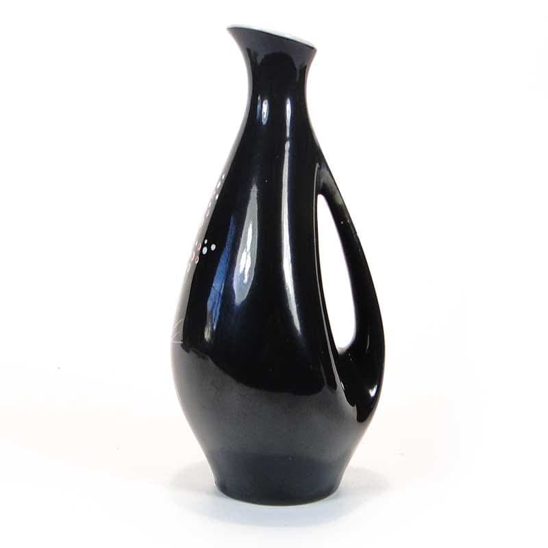 Wazon New Look, porcelana czarna, proj. L. Pokornianka, Polska, lata 60. - 352524