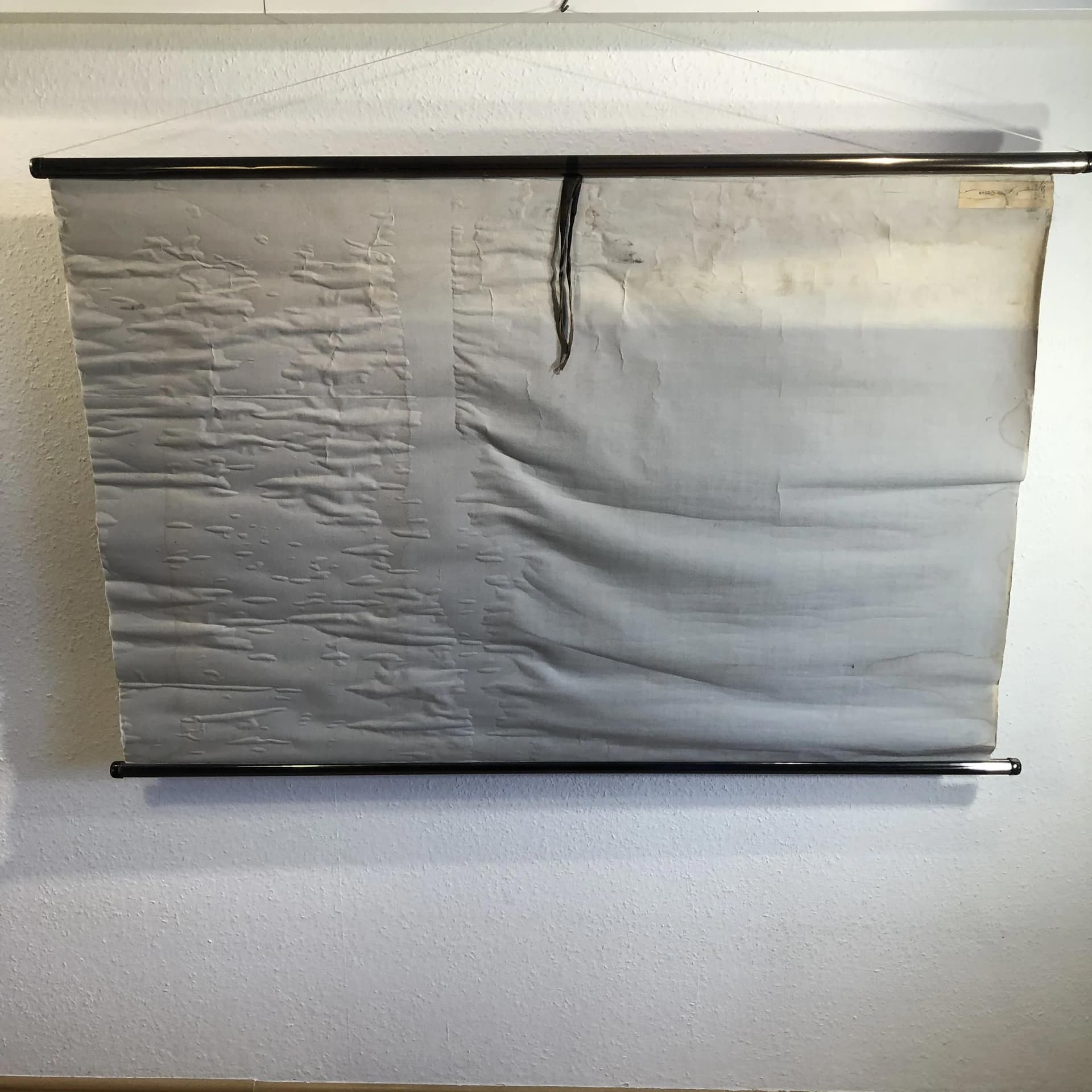 Educational Wall Chart Piccadilly Circus, multicolor paper, by E. Melcher, Germany, 1960s. - 26204