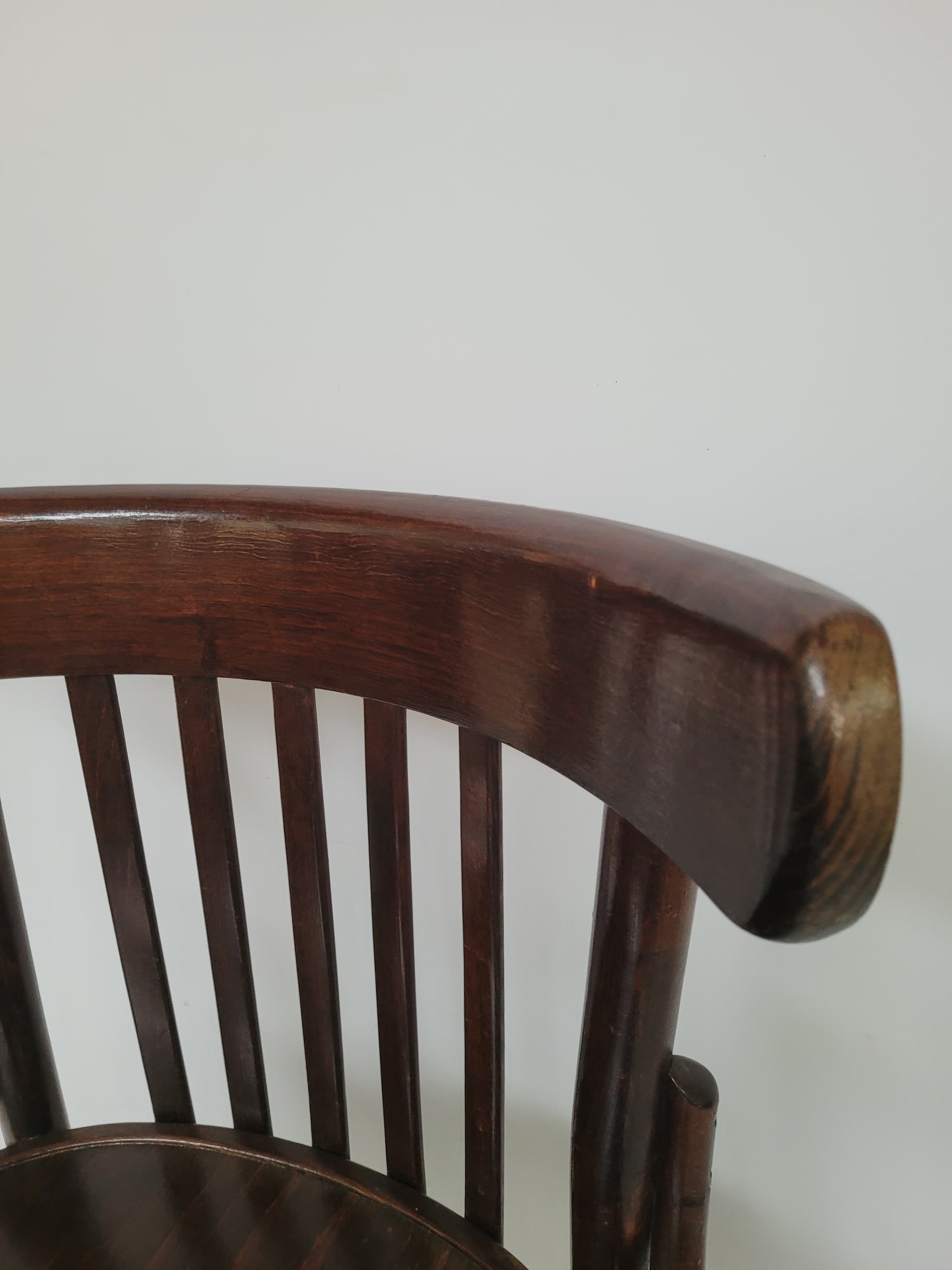 Chair 788, brown bentwood, Thonet, 1960s. - 353038