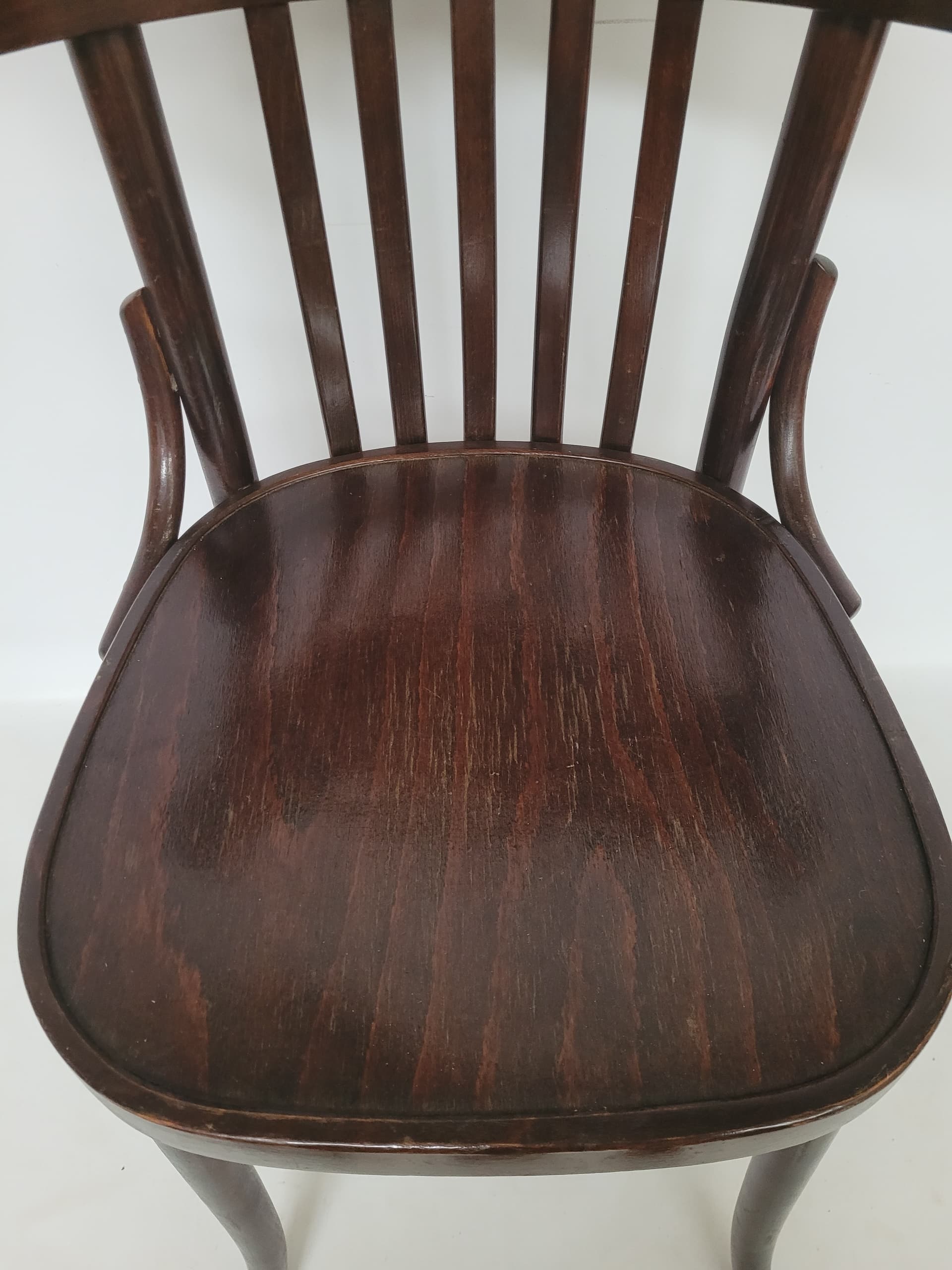 Chair 788, brown bentwood, Thonet, 1960s. - 353037