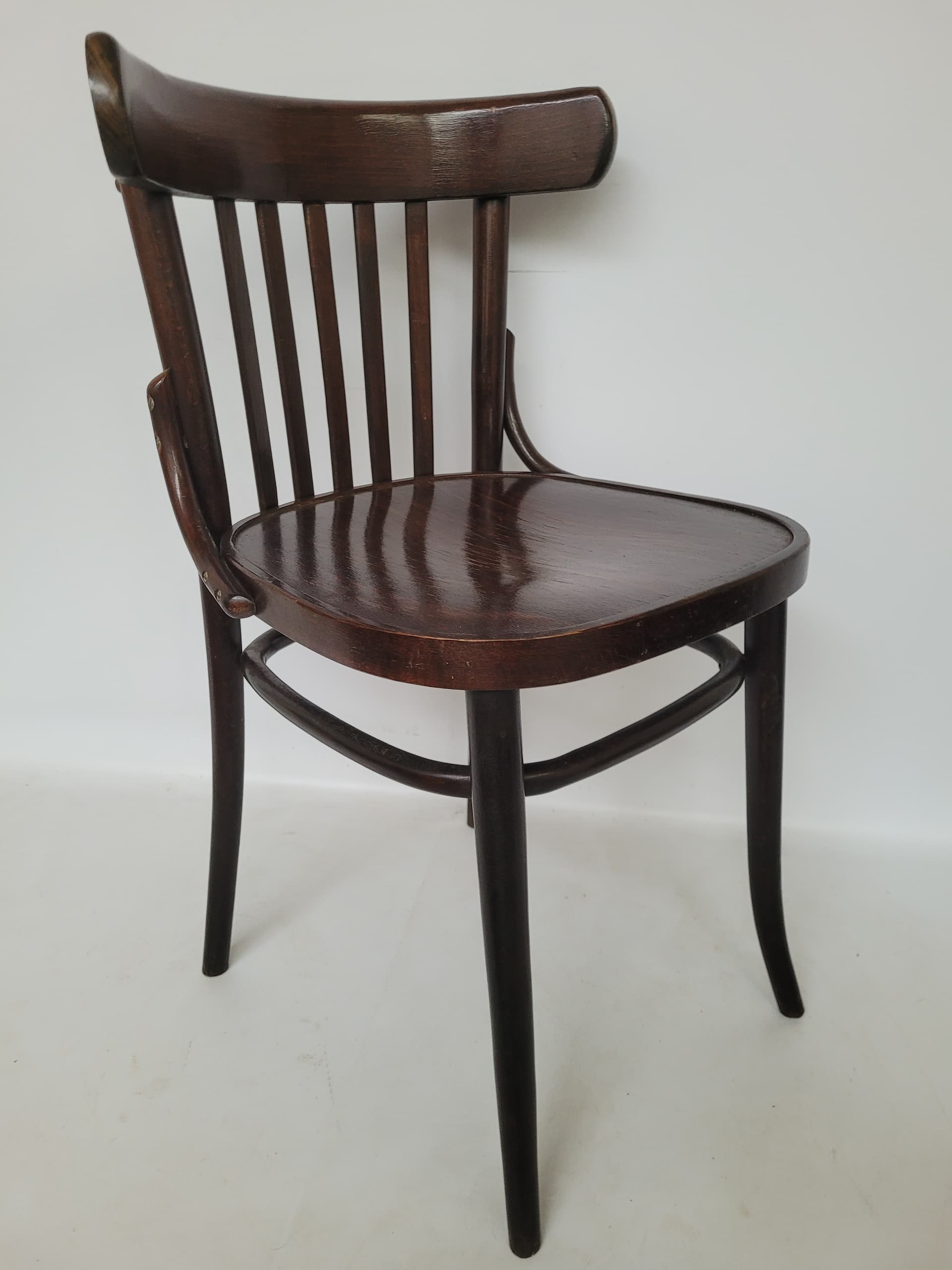 Chair 788, brown bentwood, Thonet, 1960s. - 353036