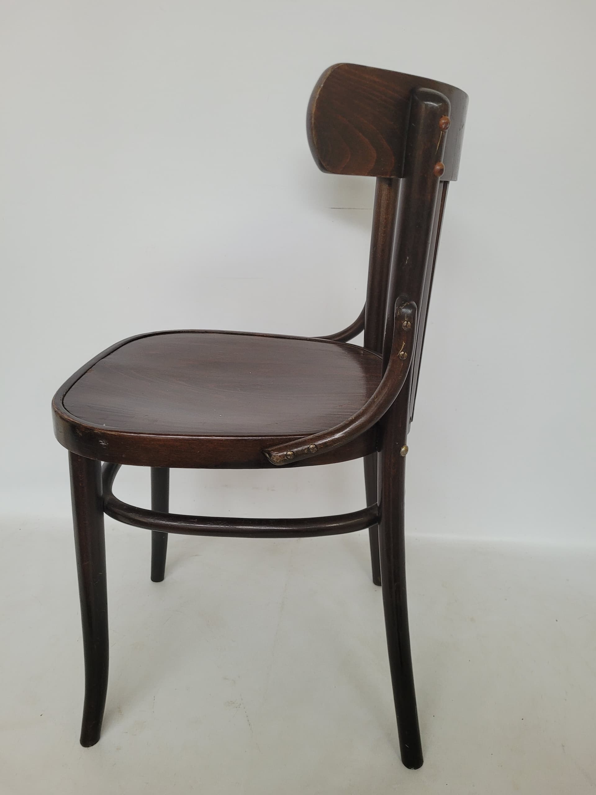 Chair 788, brown bentwood, Thonet, 1960s. - 353059