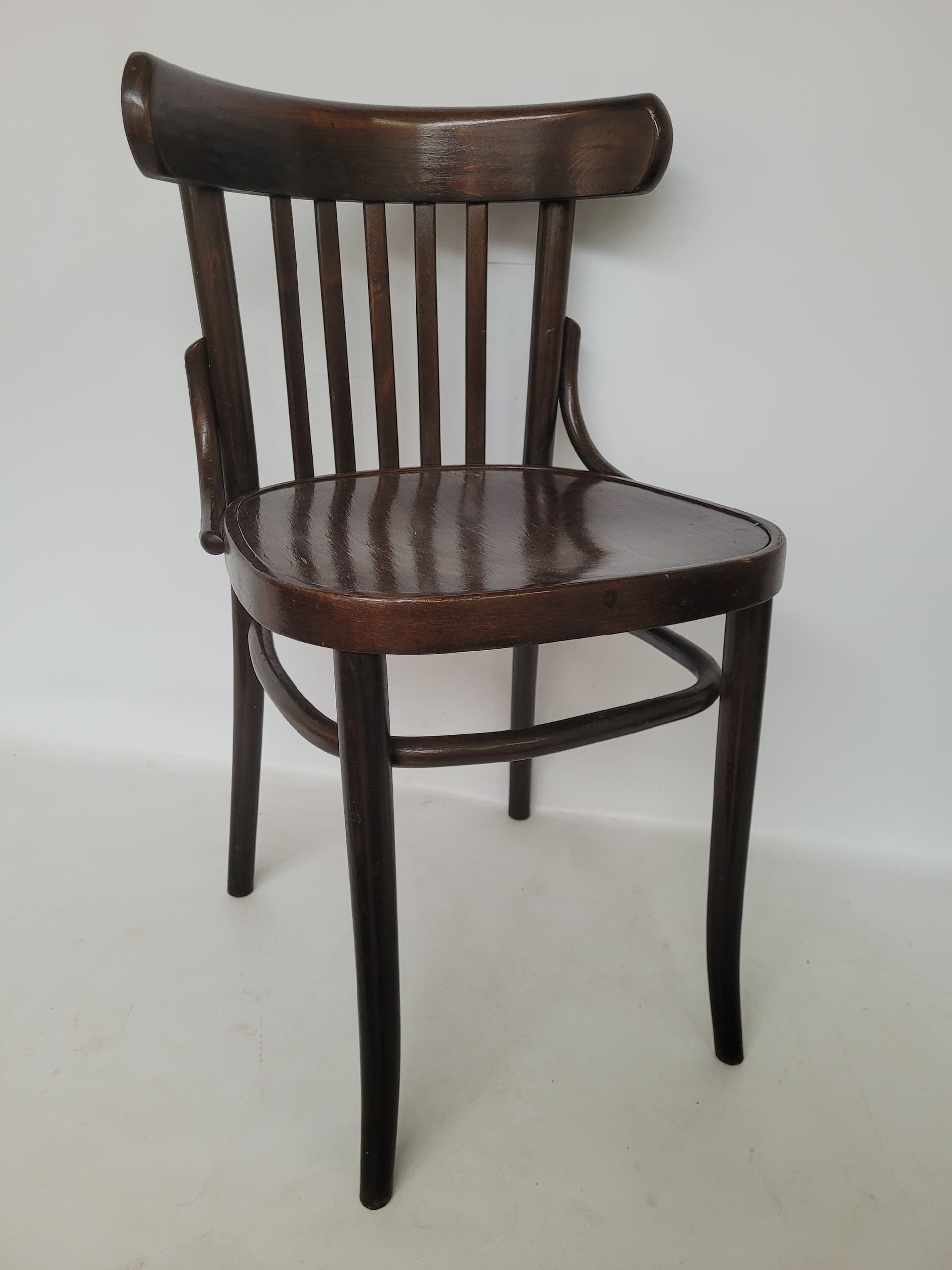 Chair 788, brown bentwood, Thonet, 1960s. - 353058