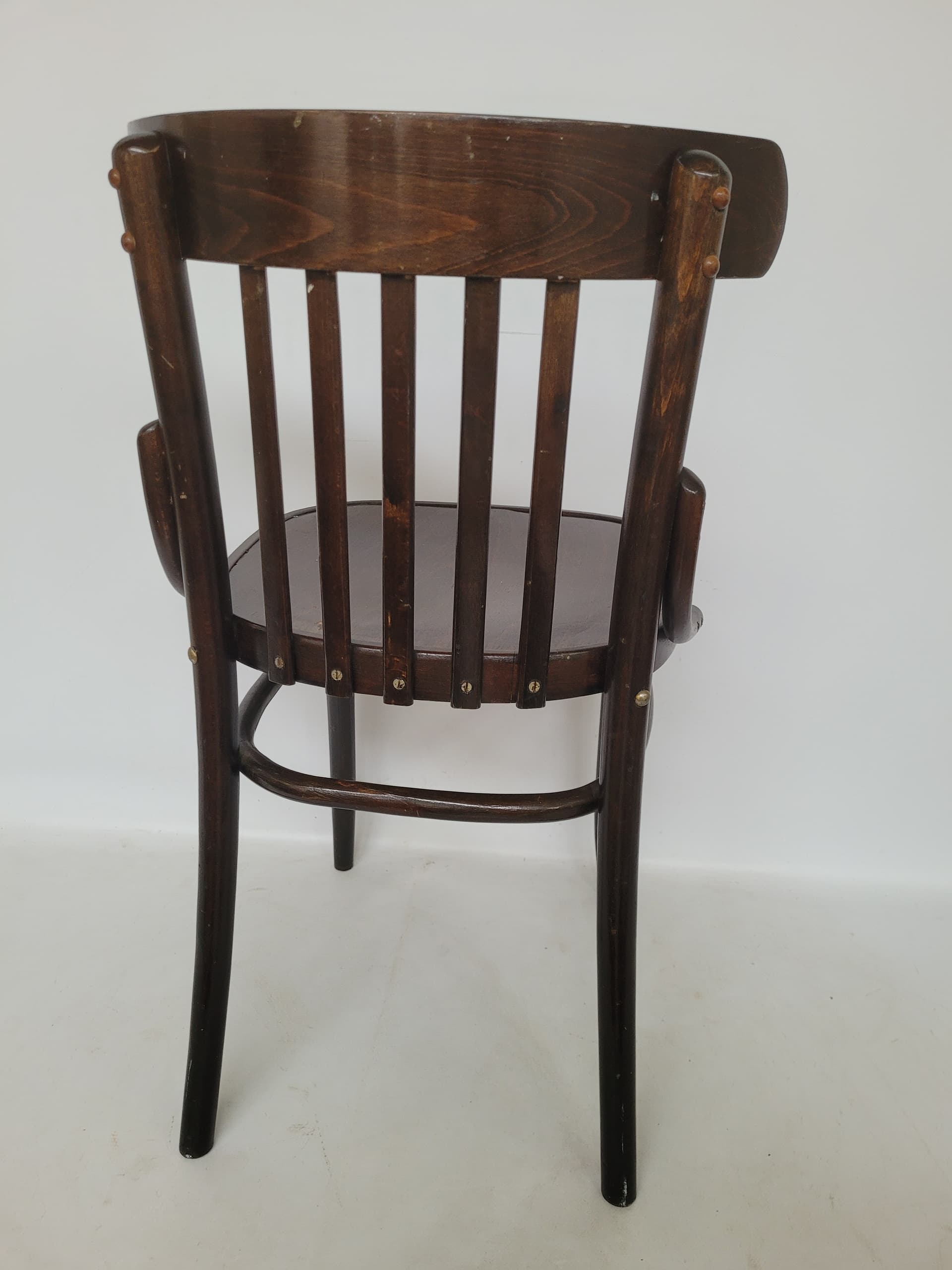 Chair 788, brown bentwood, Thonet, 1960s. - 353063