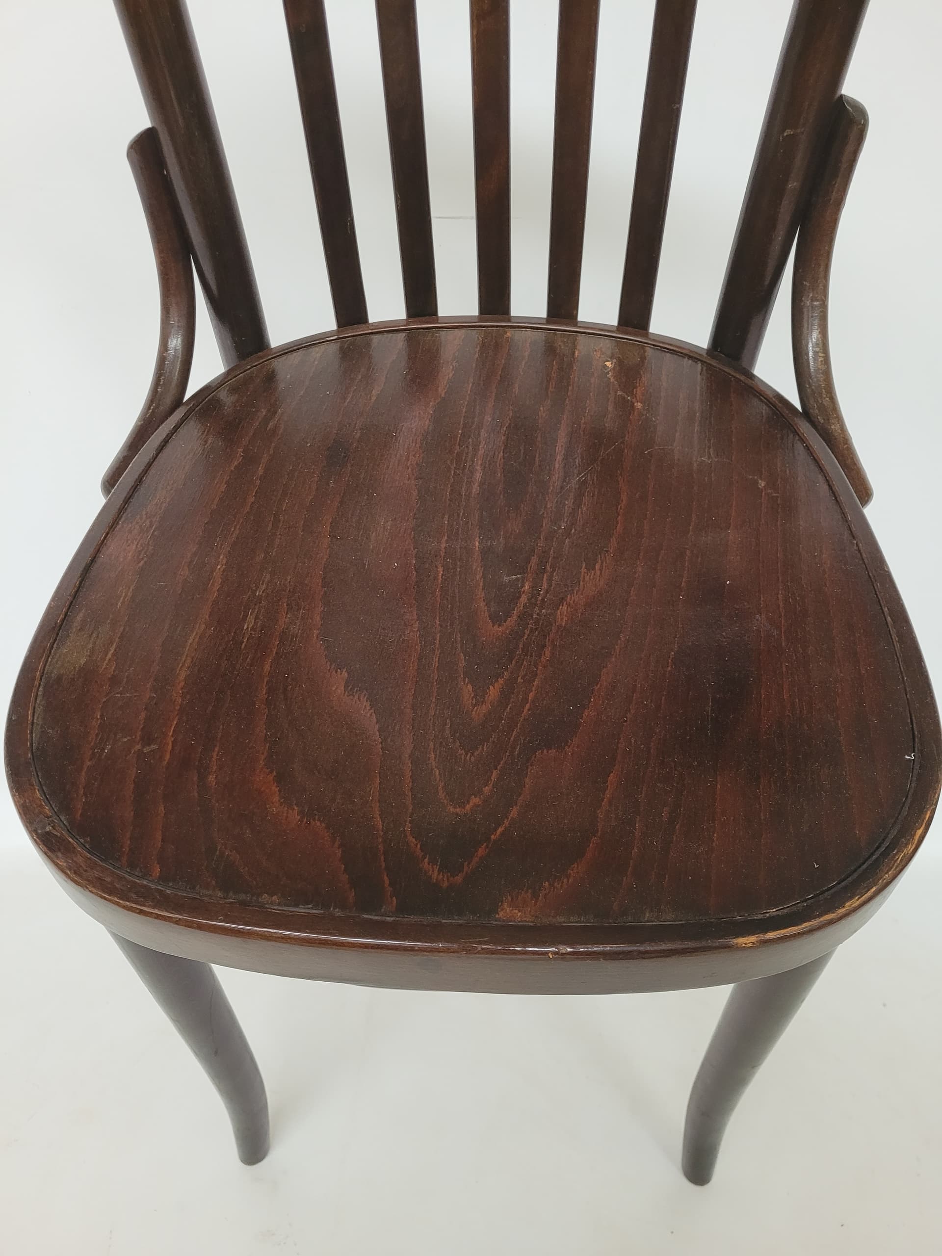 Chair 788, brown bentwood, Thonet, 1960s. - 353062