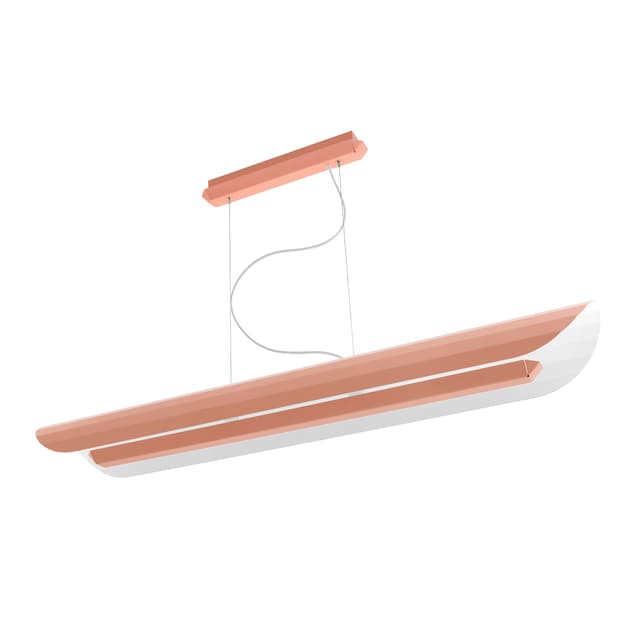 APOLIN 120cm pendant lamp, dusty pink/white, Kaspa x Grynasz Studio - DIMENSION