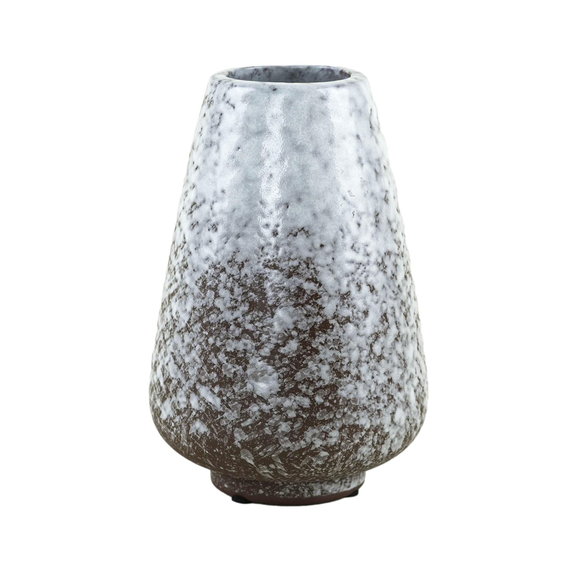 Wazon, biały szary, ceramika, BoConcept, Dania, lata 90. - 353452