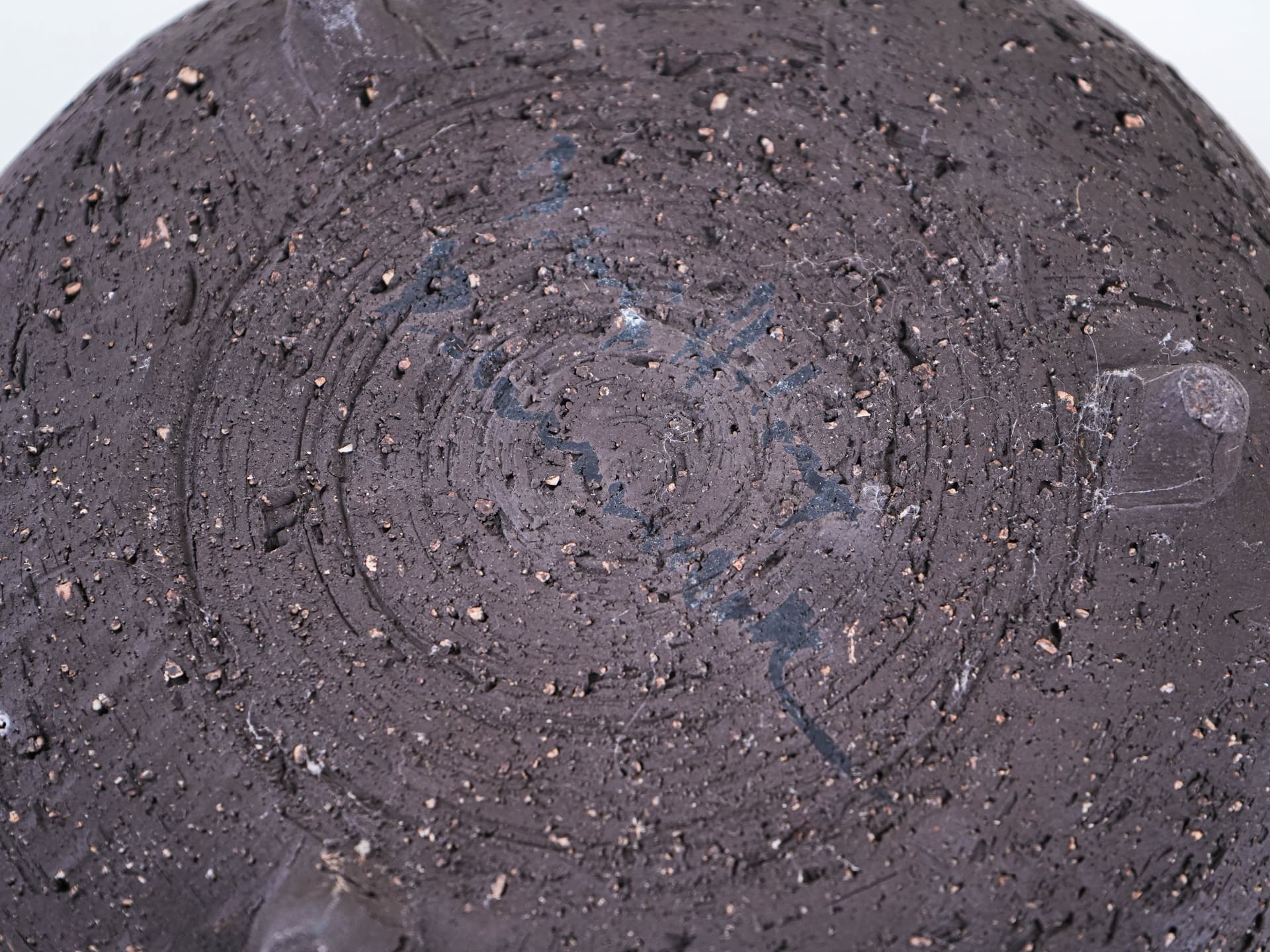 Bowl, cobalt ceramic, Europe, 1970s. - 353550