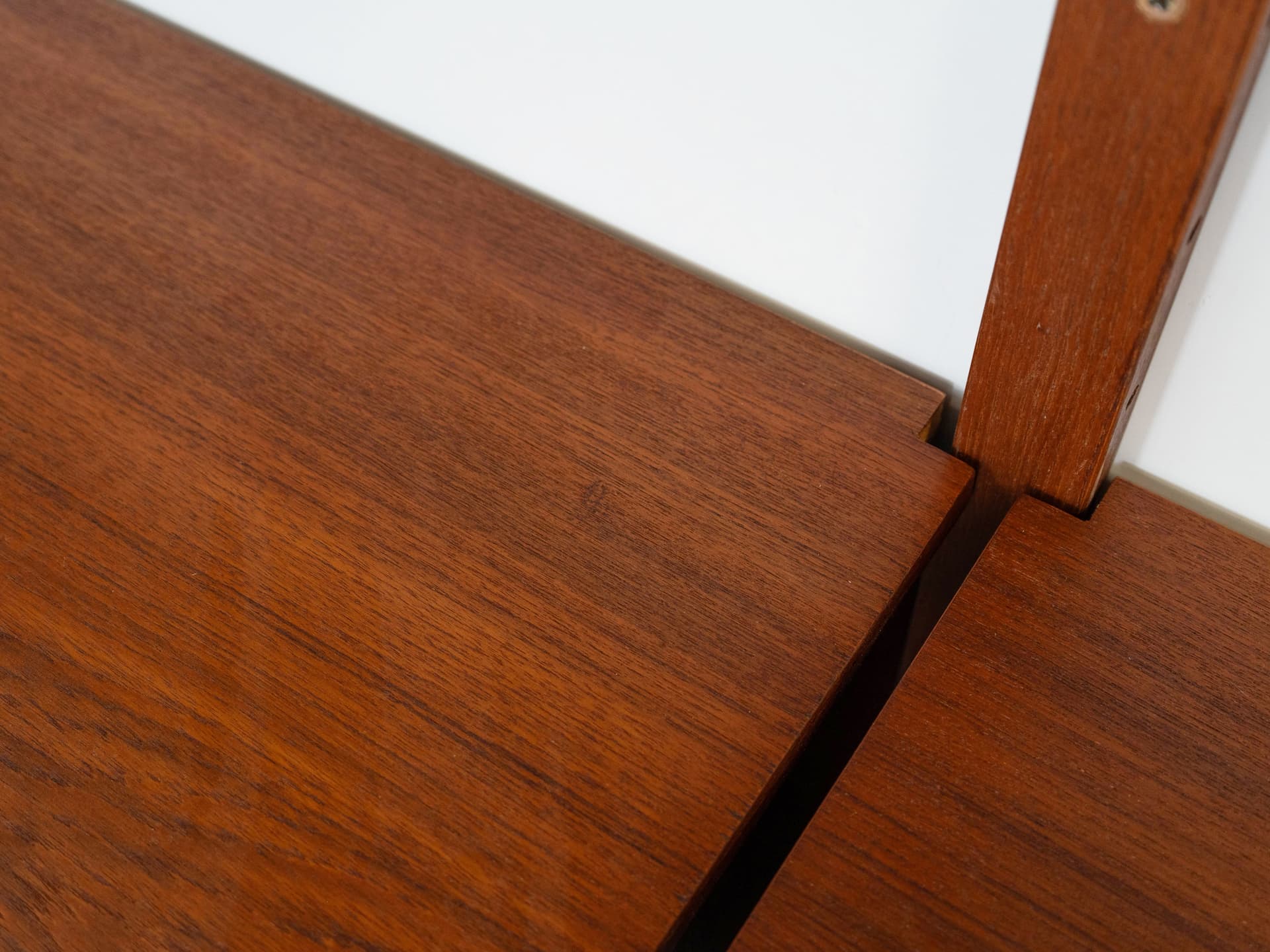Regał systemowy, teak brązowy, Dania, lata 60. - 353816