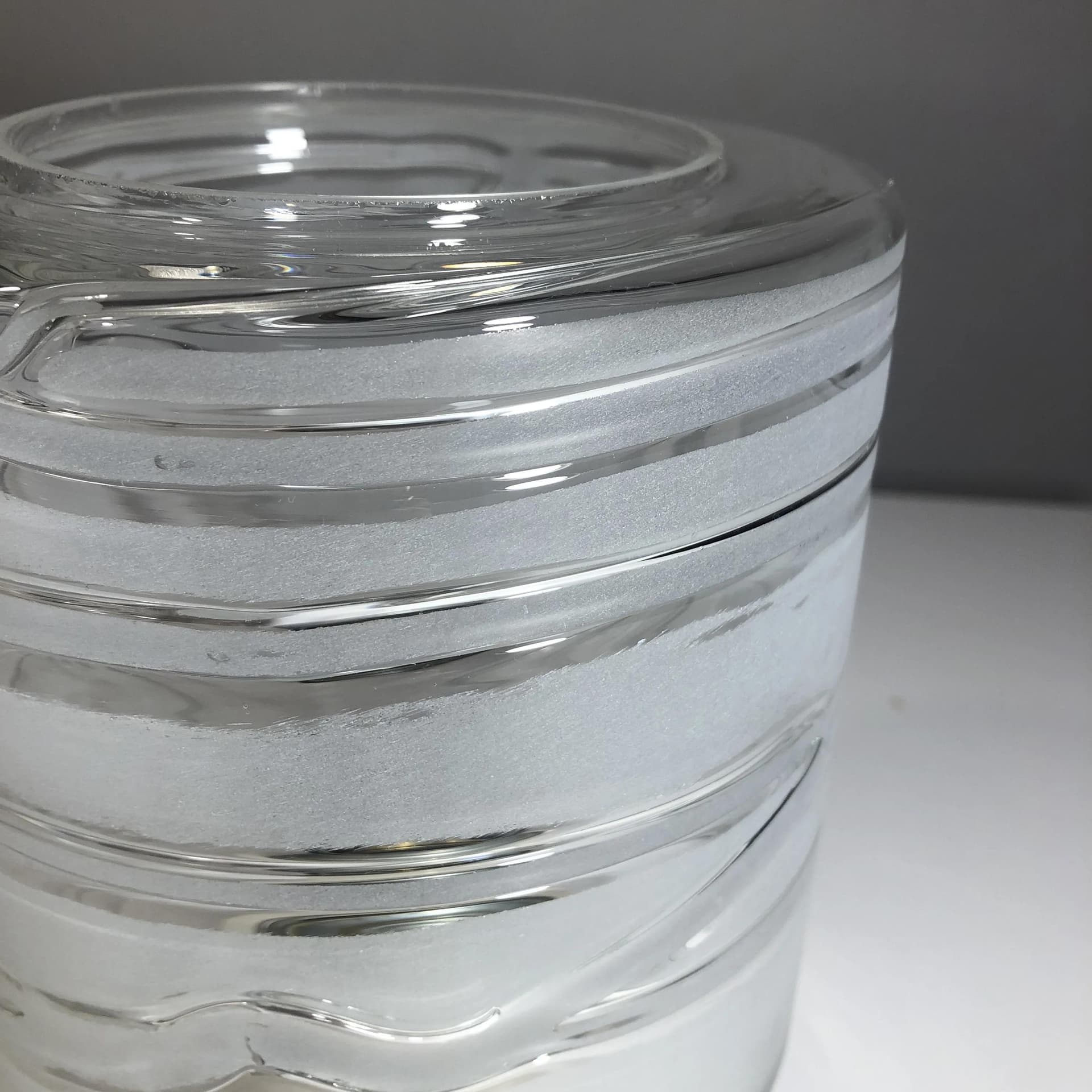 Para plafonów, szkło ivory white, Doria Leuchten, Niemcy, lata 70. - 26196