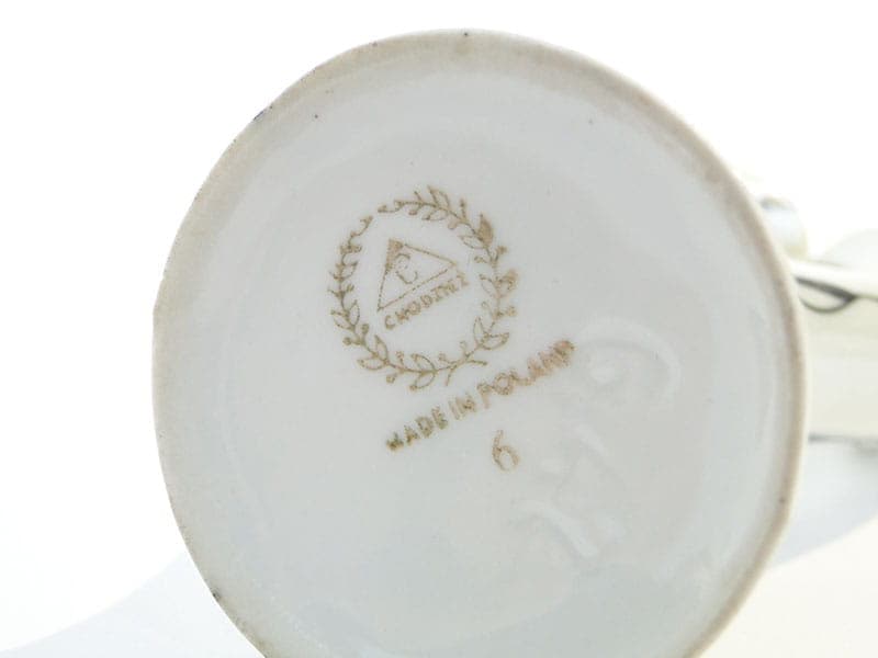 Wazon Pień, porcelana biała, proj. D. Duszniak, Ćmielów, Polska, lata 60. - 353945