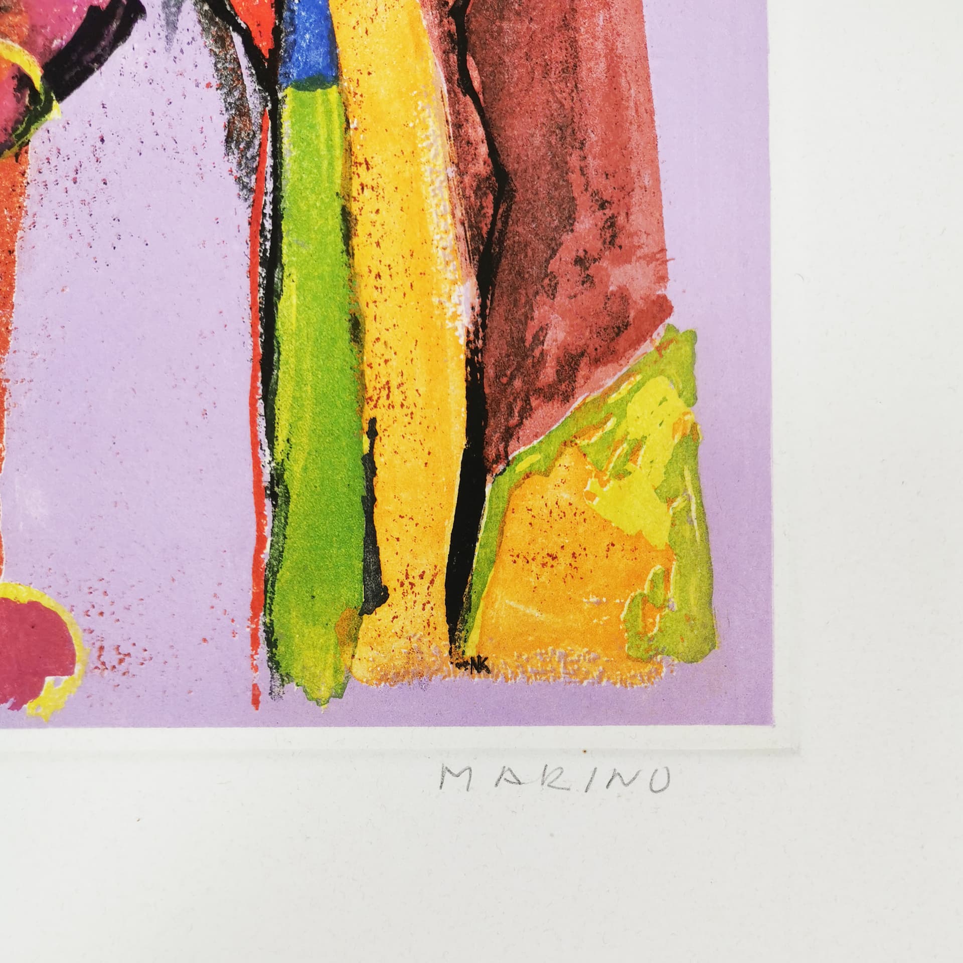 Print Marini from Shakespeare, 76x56.5 cm, paper, by M. Marini, Italy, 1970s. - 354191