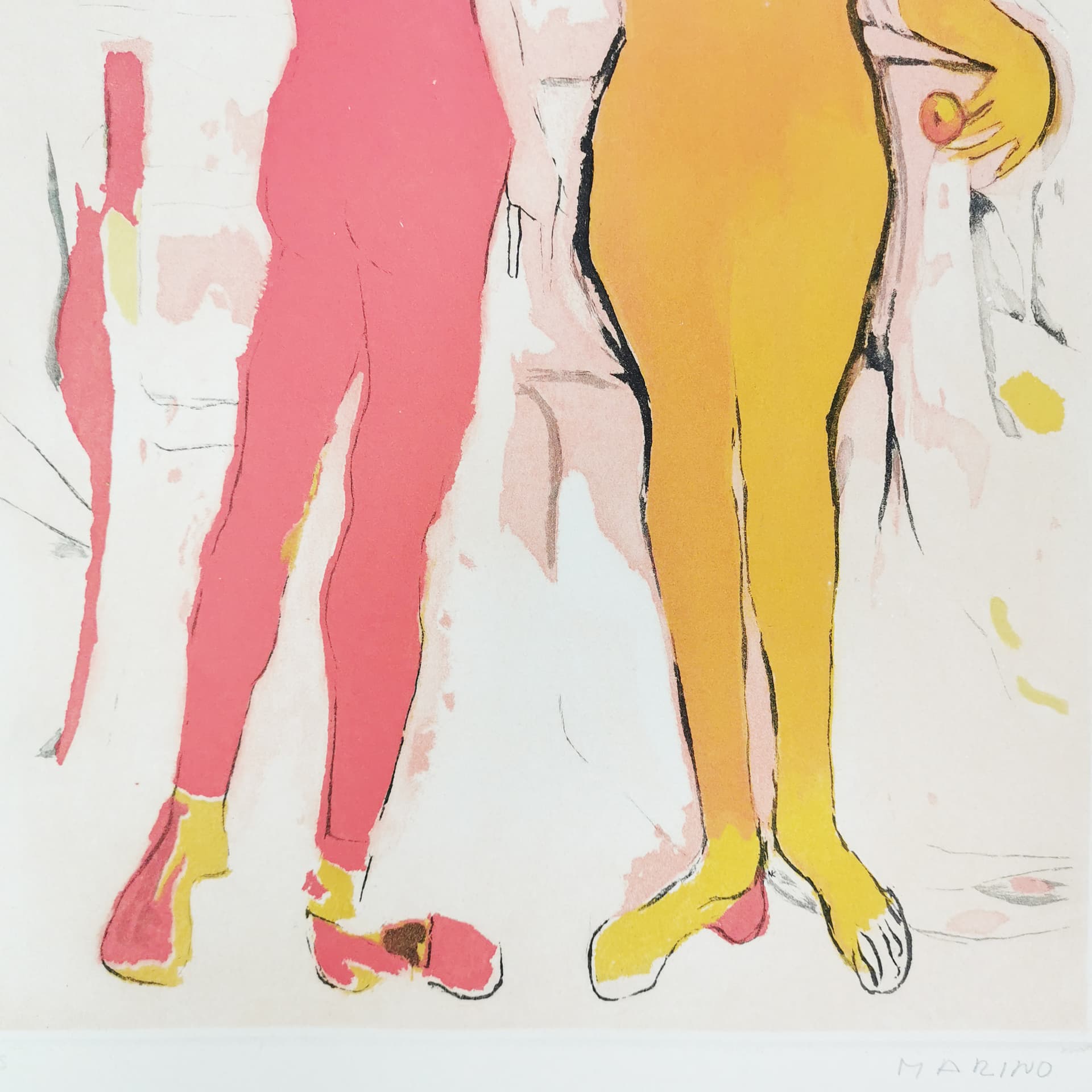 Print Marini from Shakespeare, 76x56.5 cm, paper, by M. Marini, Italy, 1970s. - 354208