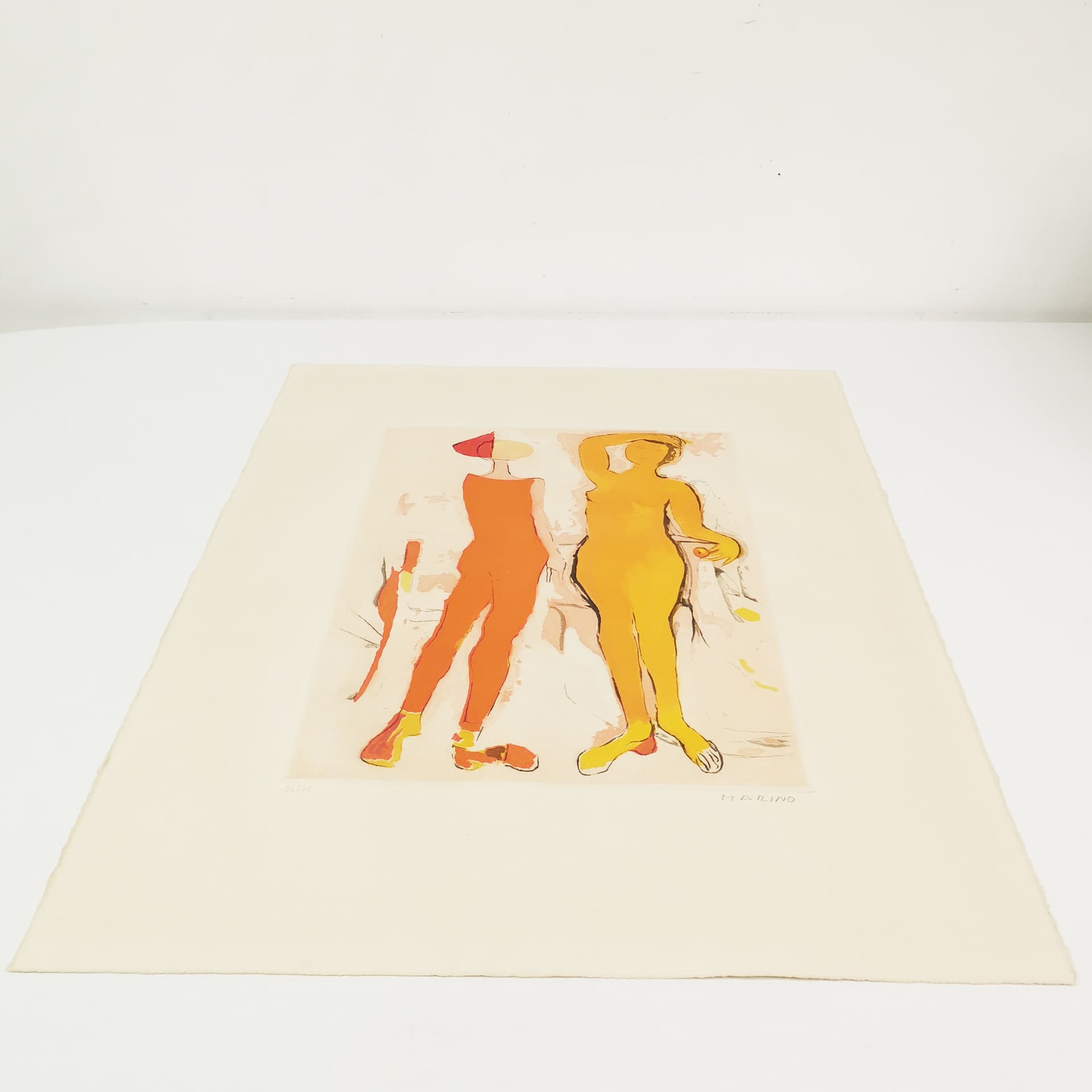 Print Marini from Shakespeare, 76x56.5 cm, paper, by M. Marini, Italy, 1970s. - 354201