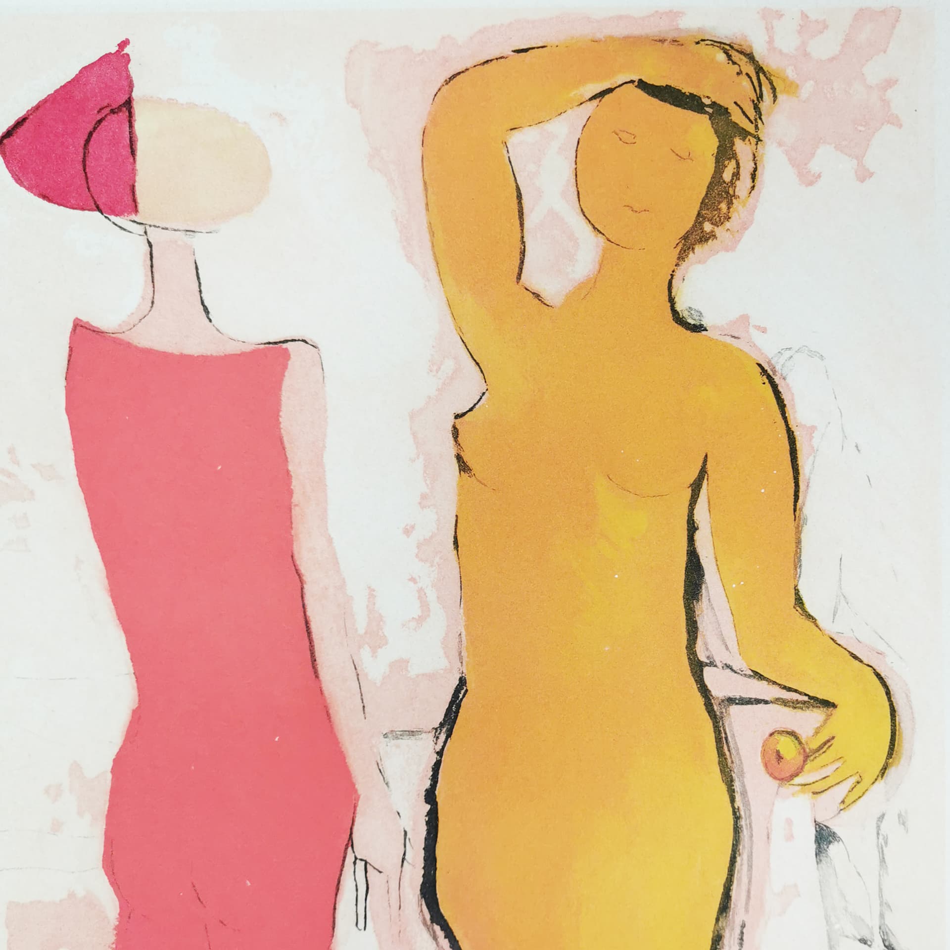 Print Marini from Shakespeare, 76x56.5 cm, paper, by M. Marini, Italy, 1970s. - 354206