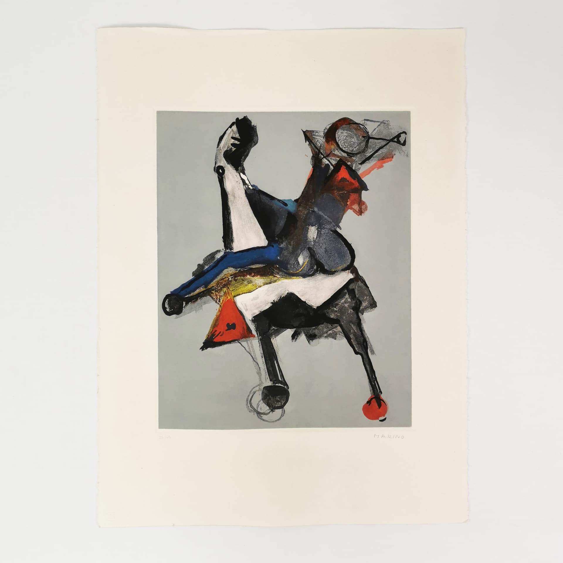 Print Marini from Shakespeare, 76x56.5 cm, paper, aquatint, by M. Marini, Italy, 1970s. - 354223