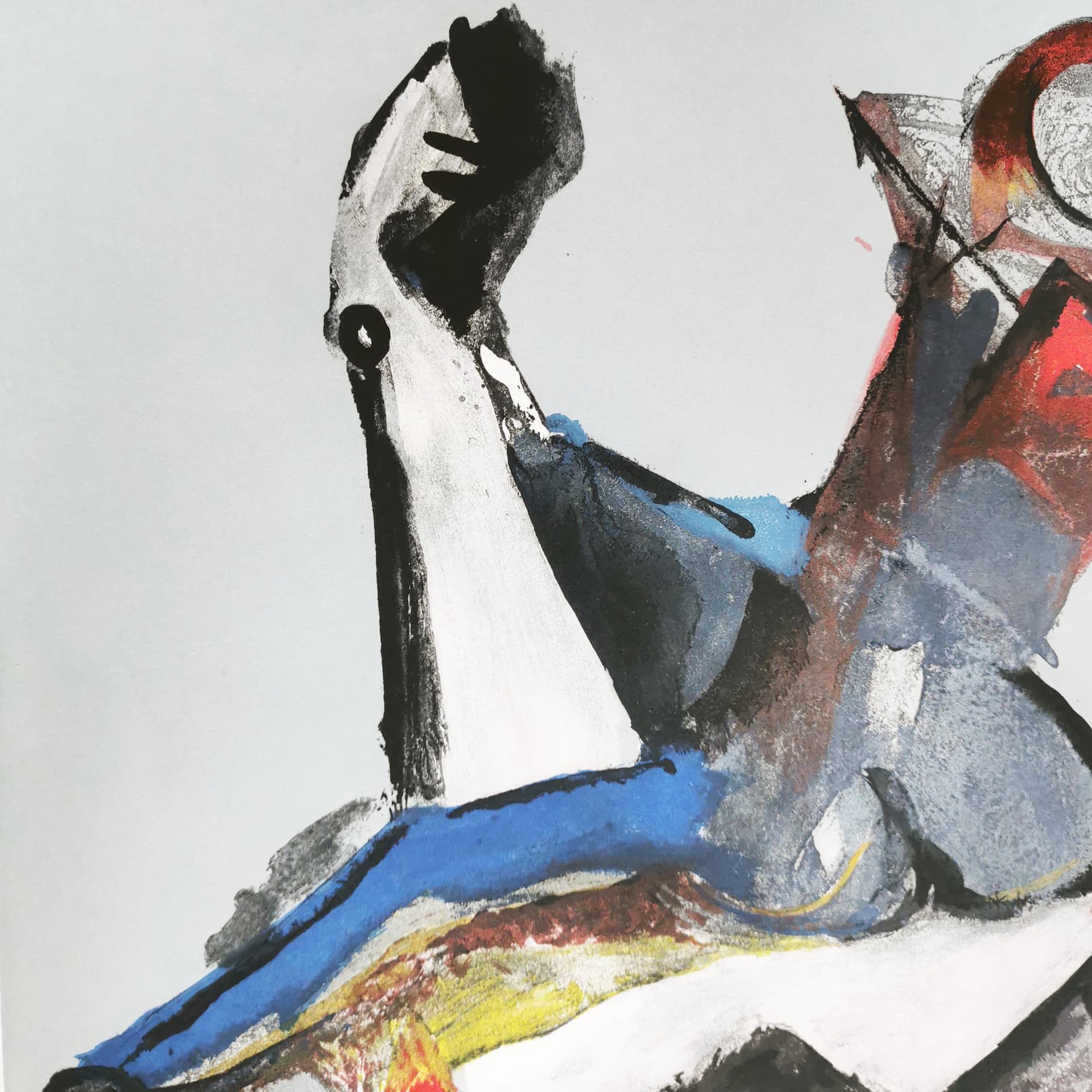 Print Marini from Shakespeare, 76x56.5 cm, paper, aquatint, by M. Marini, Italy, 1970s. - 354232