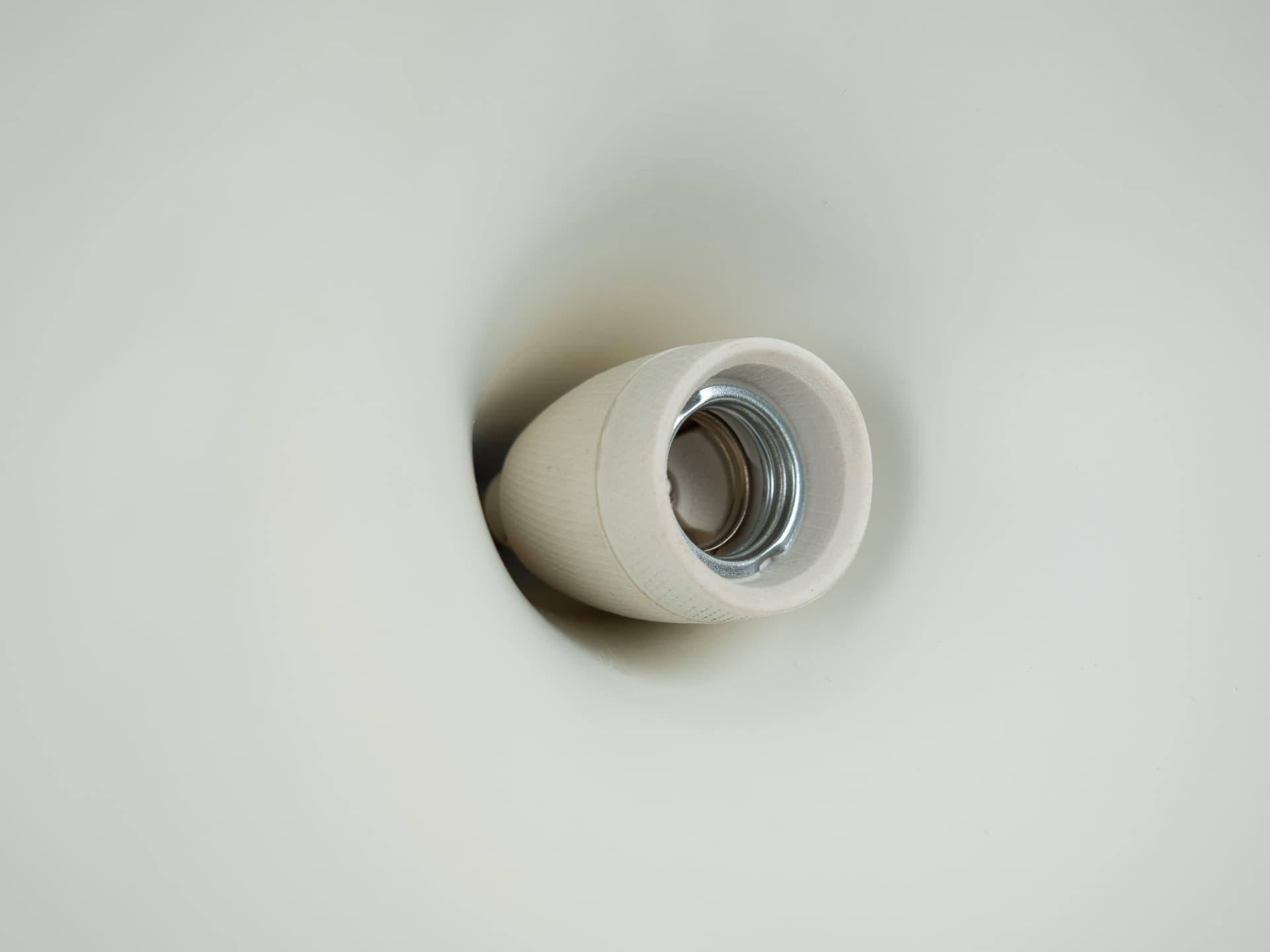 Pendant lamp Semi, gold aluminum, by C. Bonderup, T. Thorup, Fog & Mørup, Denmark, 1960s. - 354452