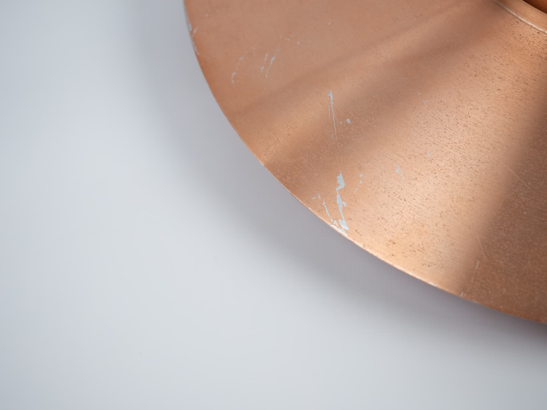 Pendant lamp P376, copper, by P. Fabricius, J. Kastholm, Nordisk Solar, Denmark, 1960s. - 354627