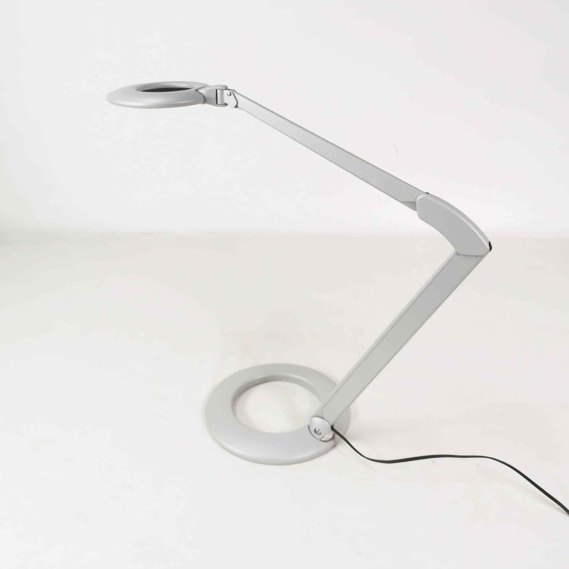 Lampa biurkowa Ovelo, szary metal, proj. S. Copeland, Luxo, Norwegia - 355047