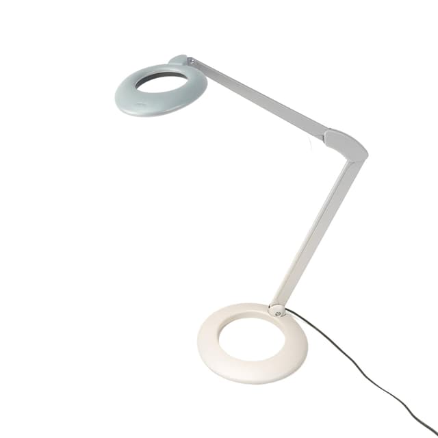 Lampa biurkowa Ovelo, szary metal, proj. S. Copeland, Luxo, Norwegia - WYMIARY